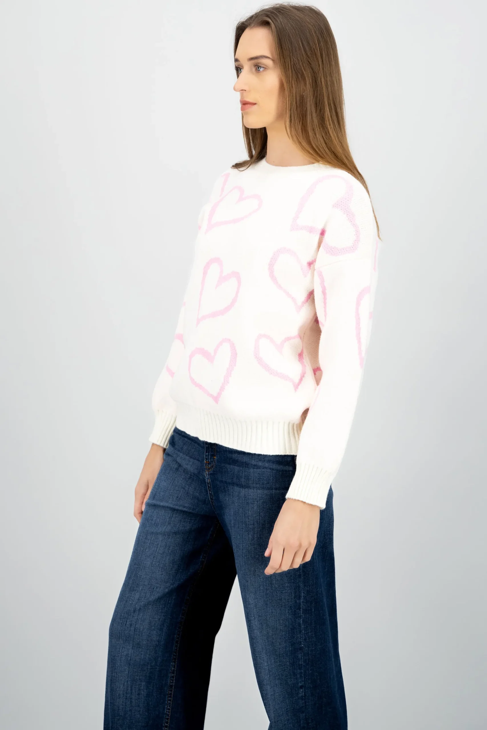 Shasa Heart Sweater