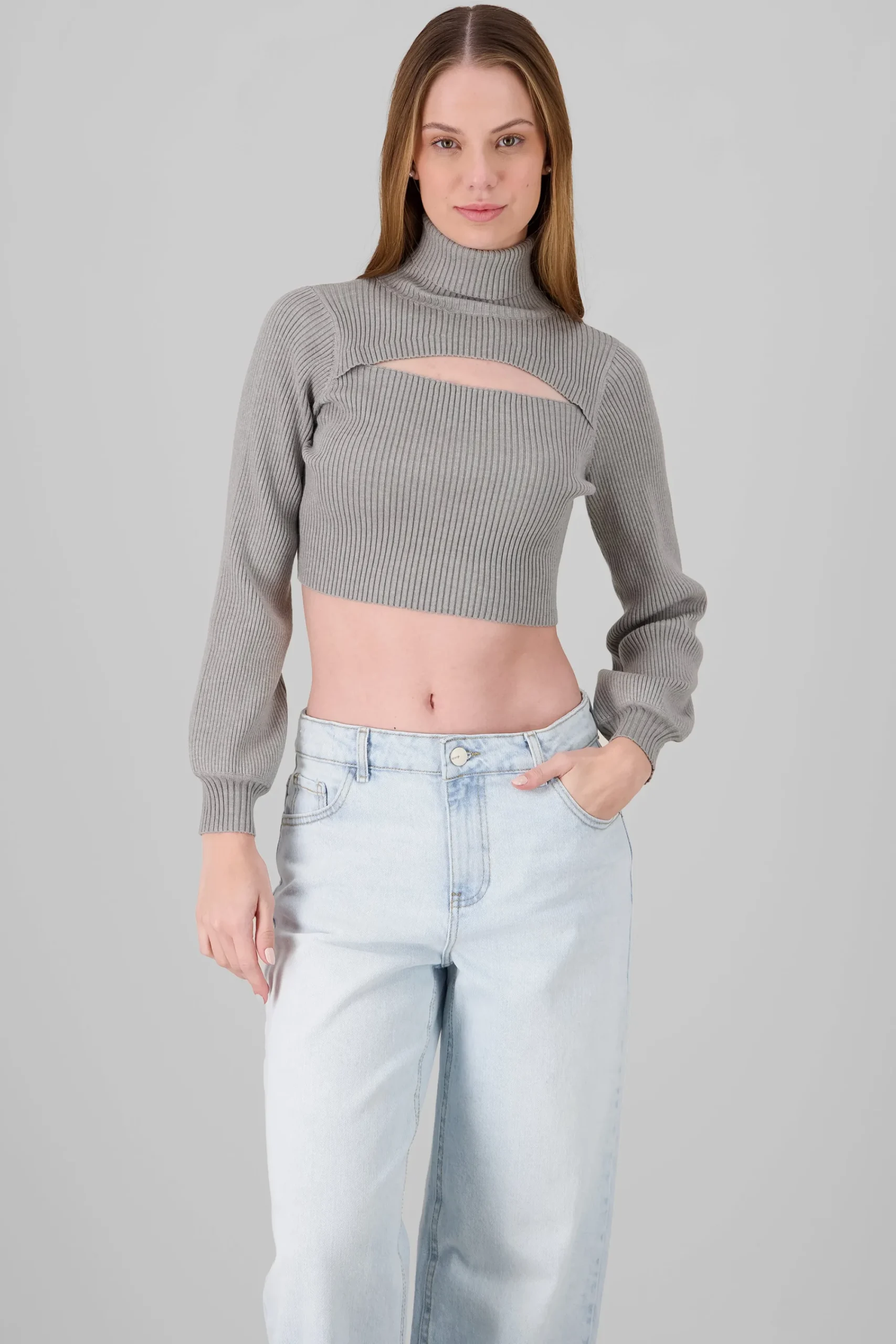 Shasa High Neck Sweater