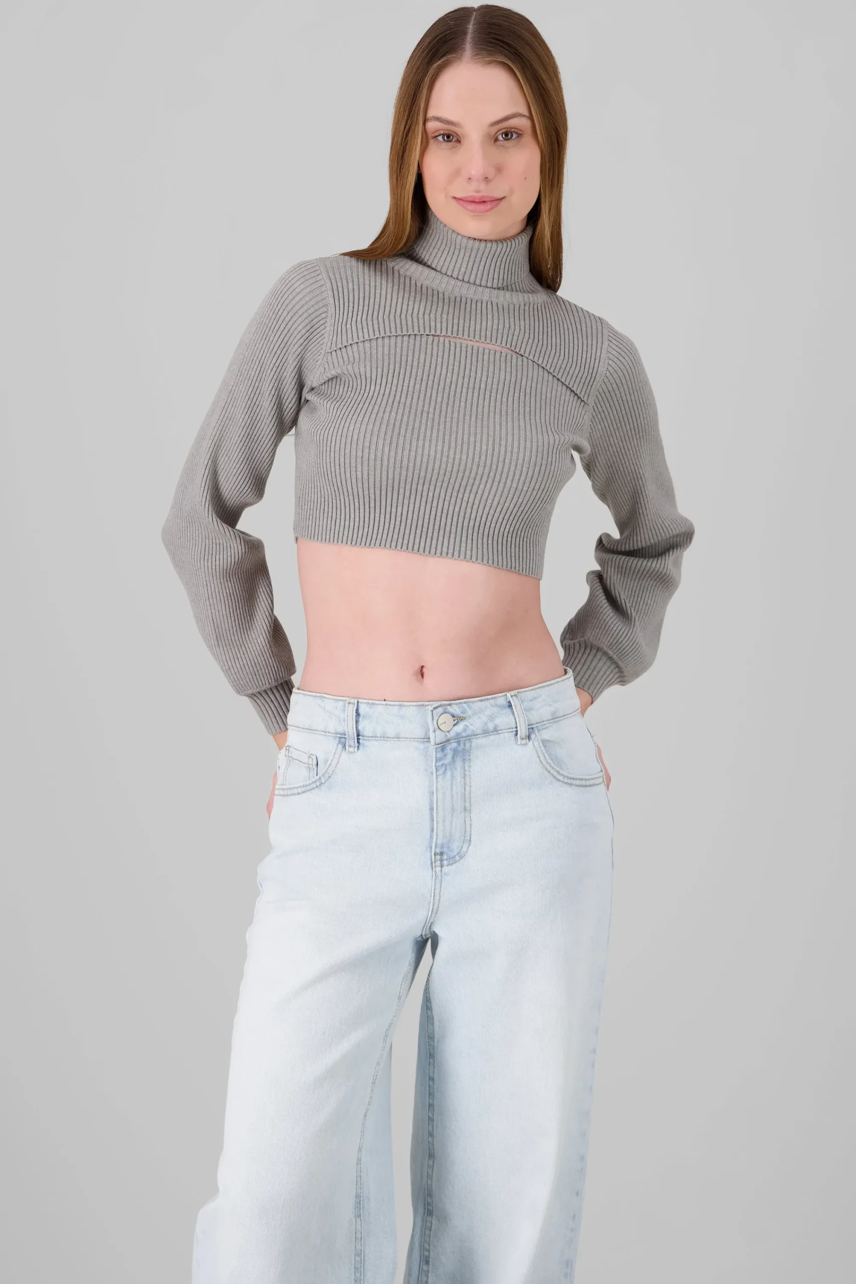 Shasa High Neck Sweater
