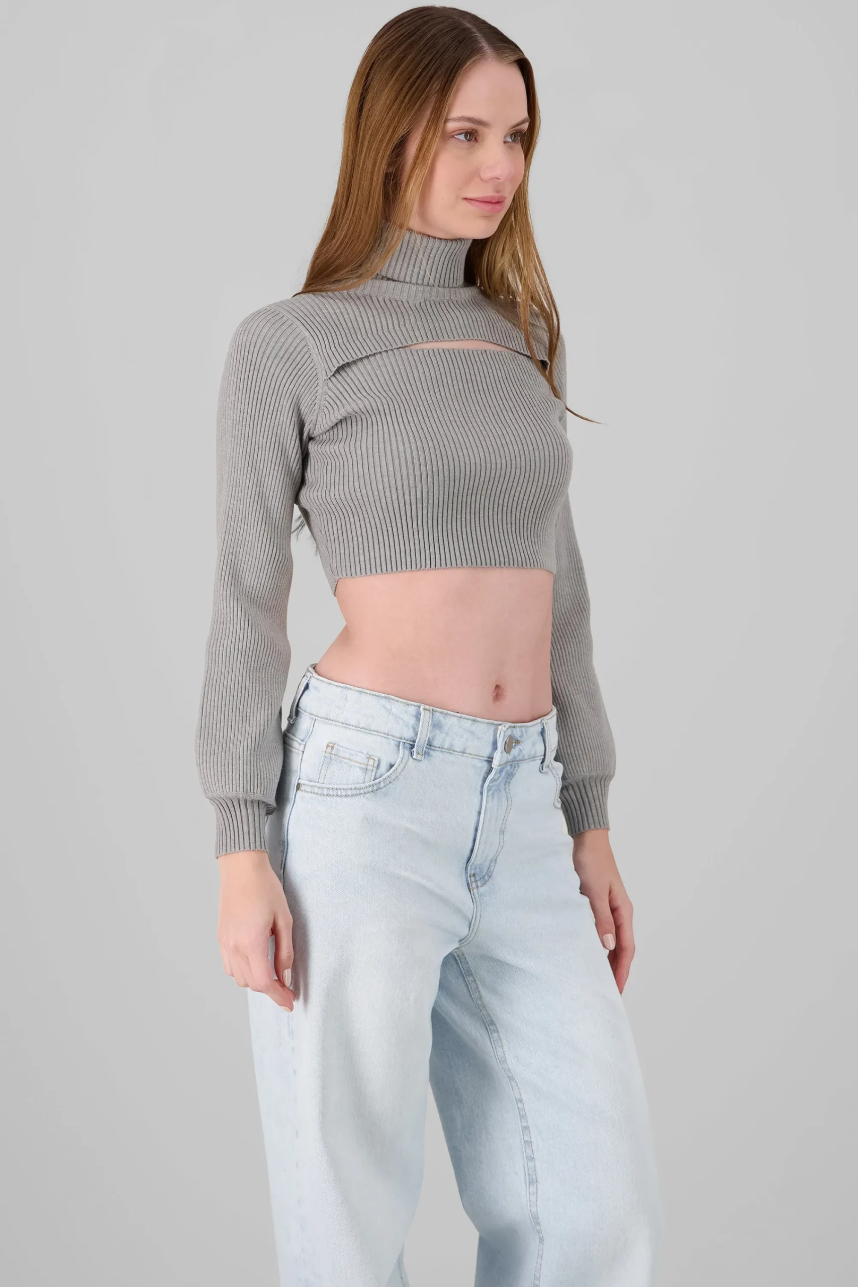 Shasa High Neck Sweater