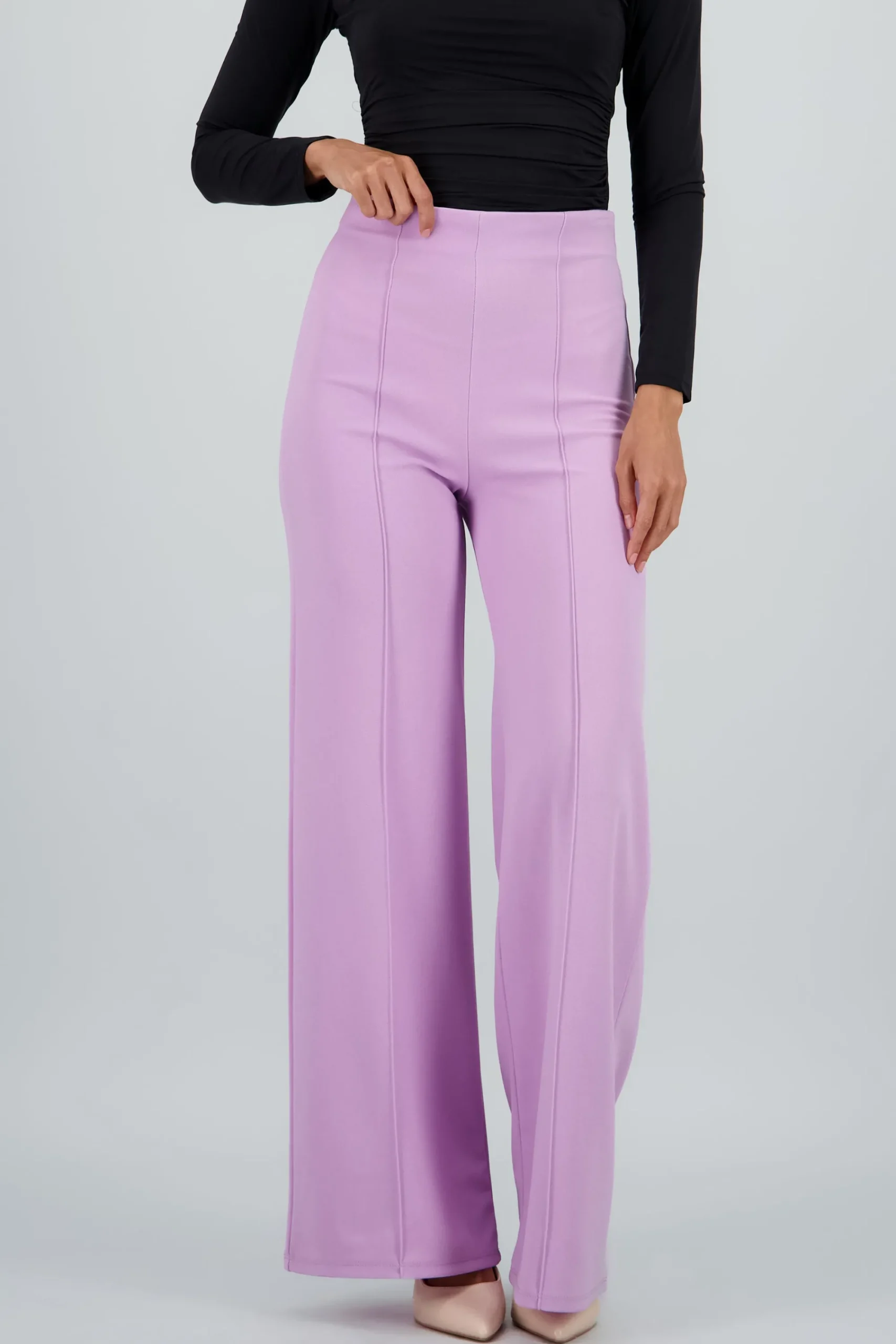 Shasa High Waist Wide Leg Pant