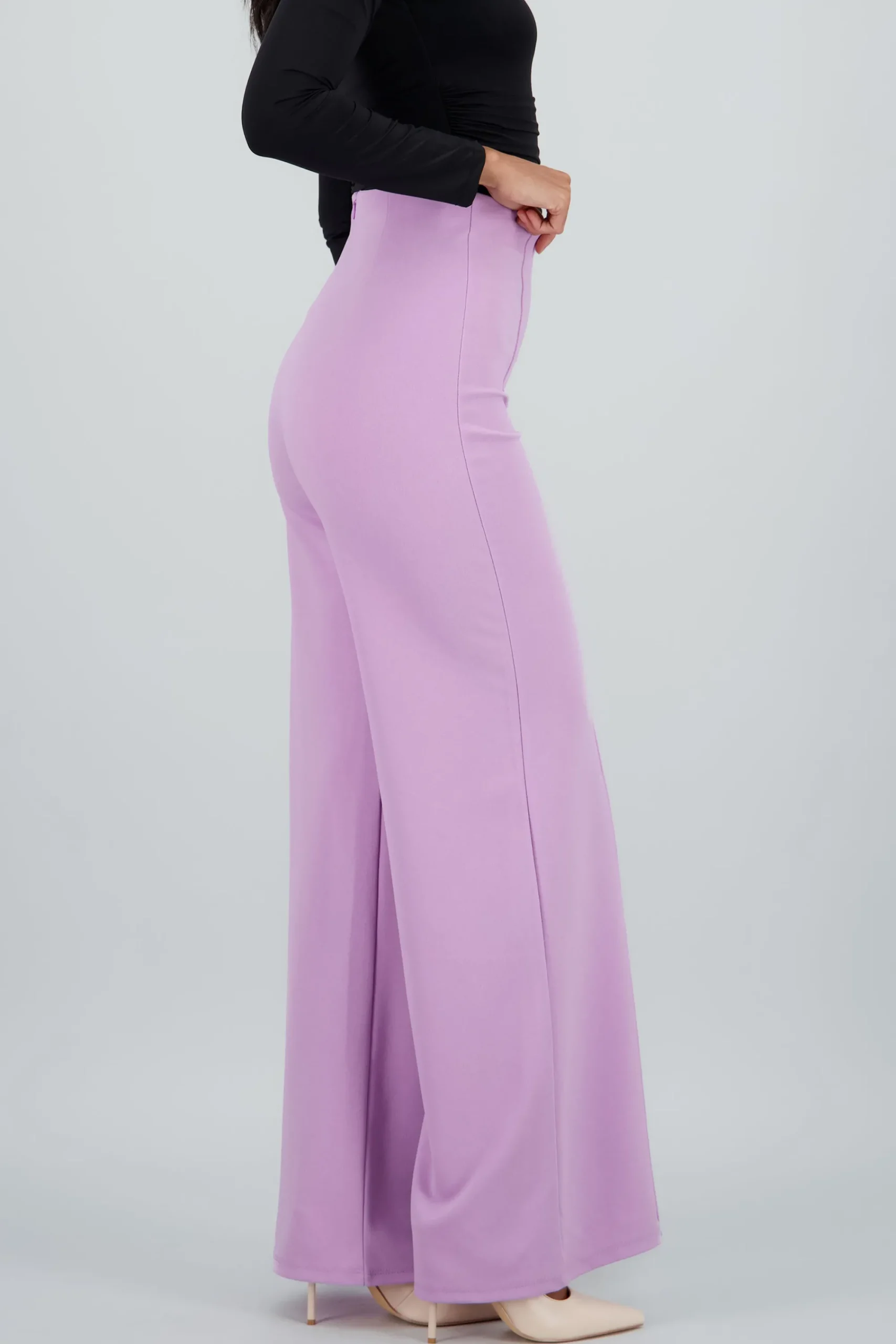 Shasa High Waist Wide Leg Pant