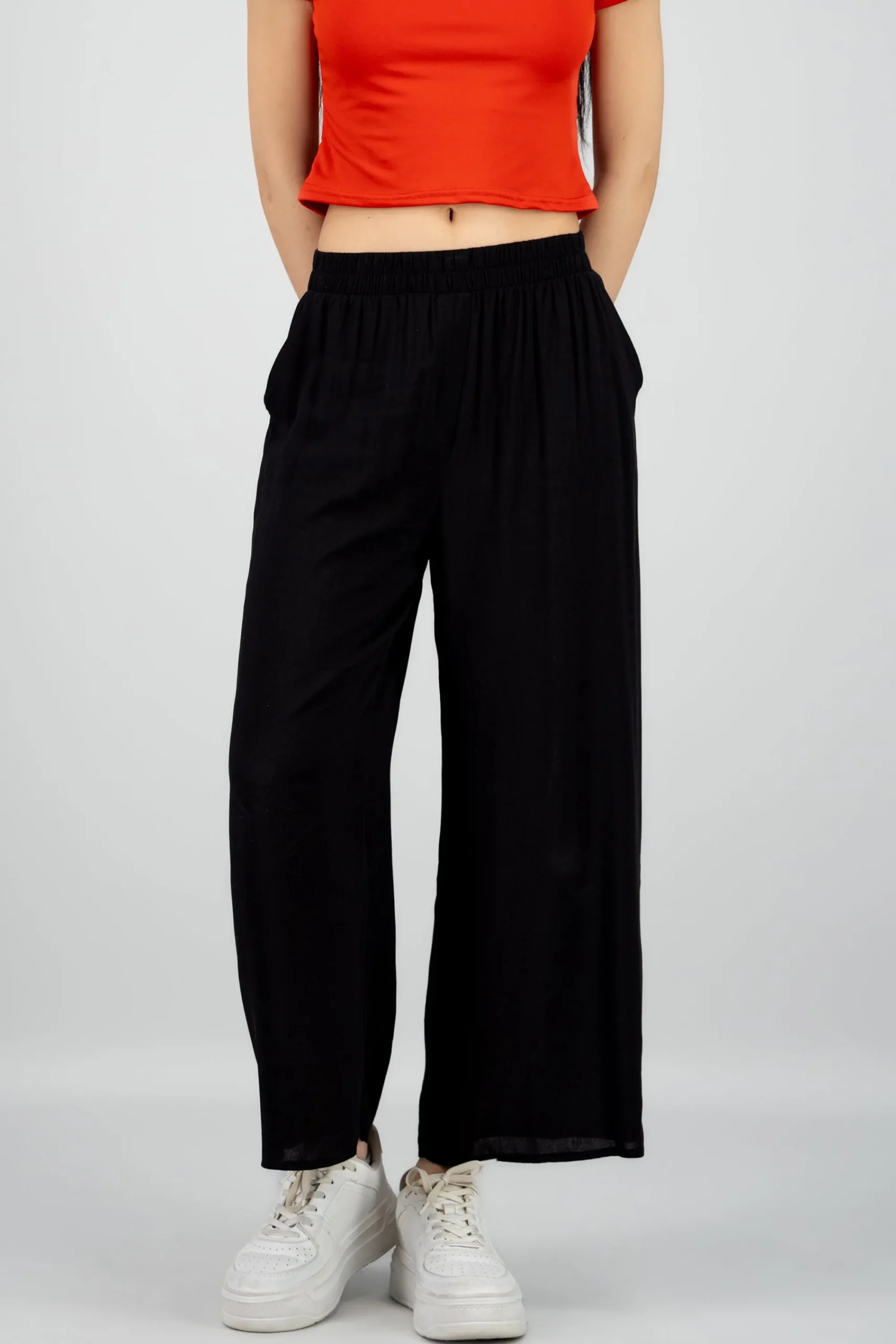 Shasa High waist wide leg pant
