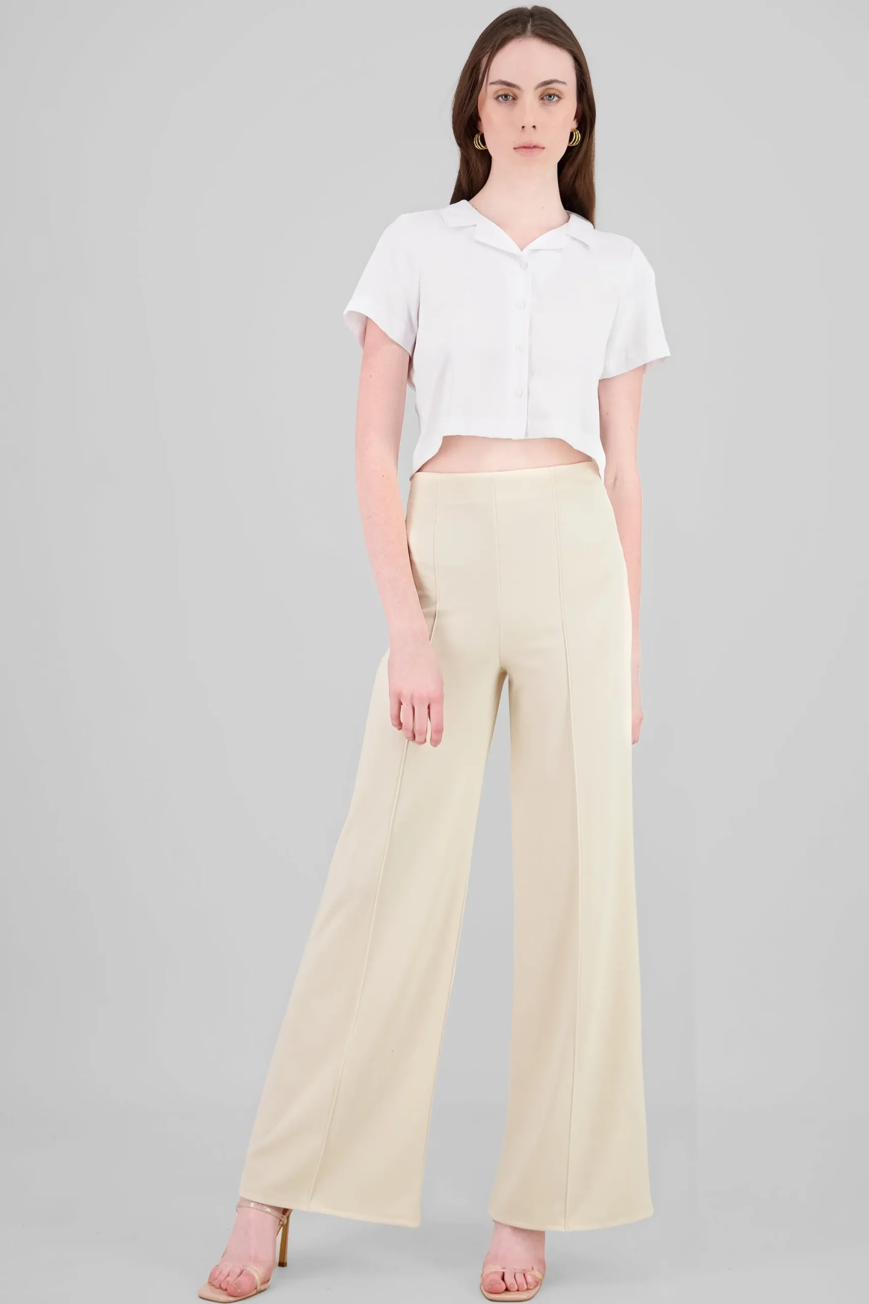 Shasa High Waist Wide Leg Pant