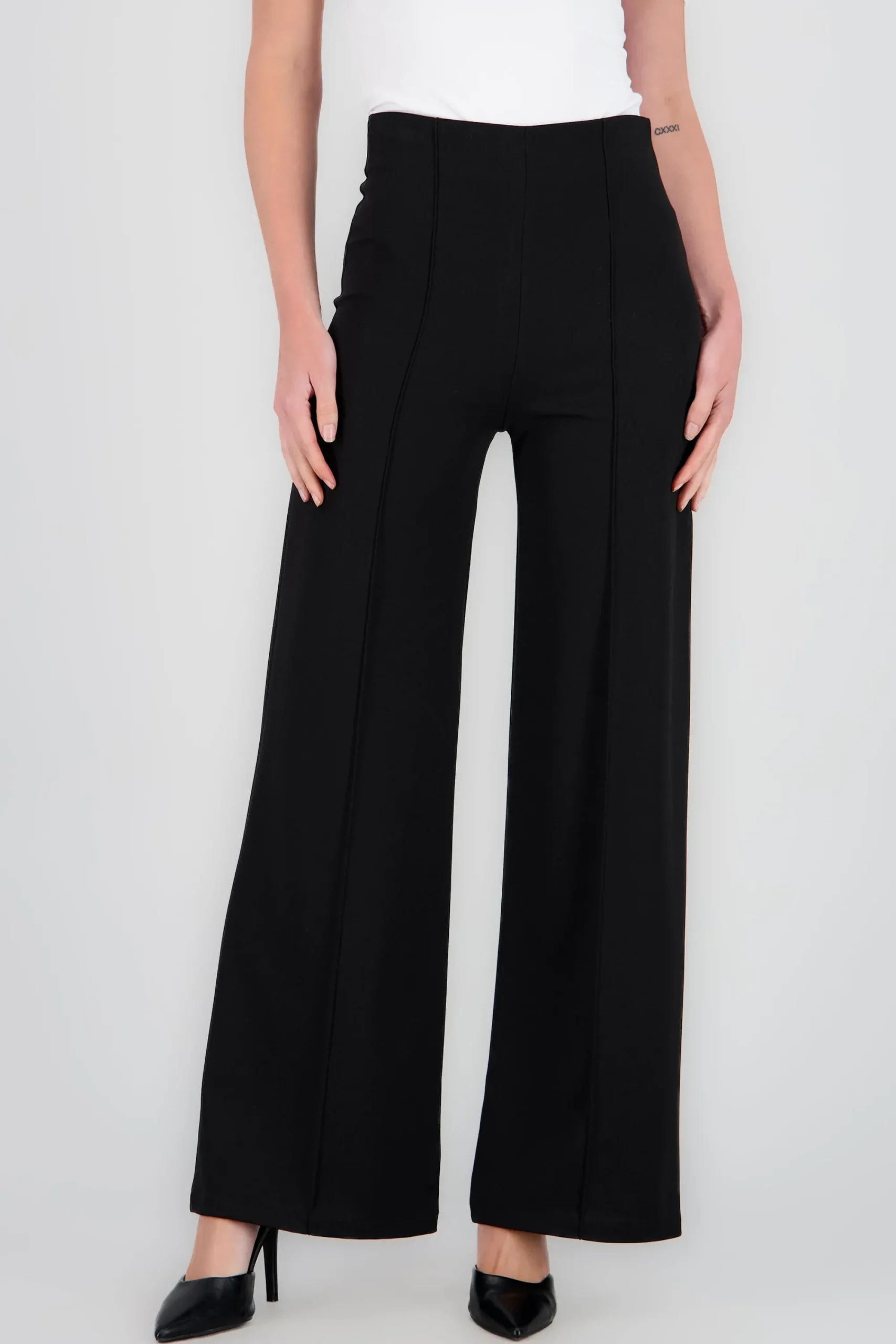 Shasa High Waist Wide Leg Pant