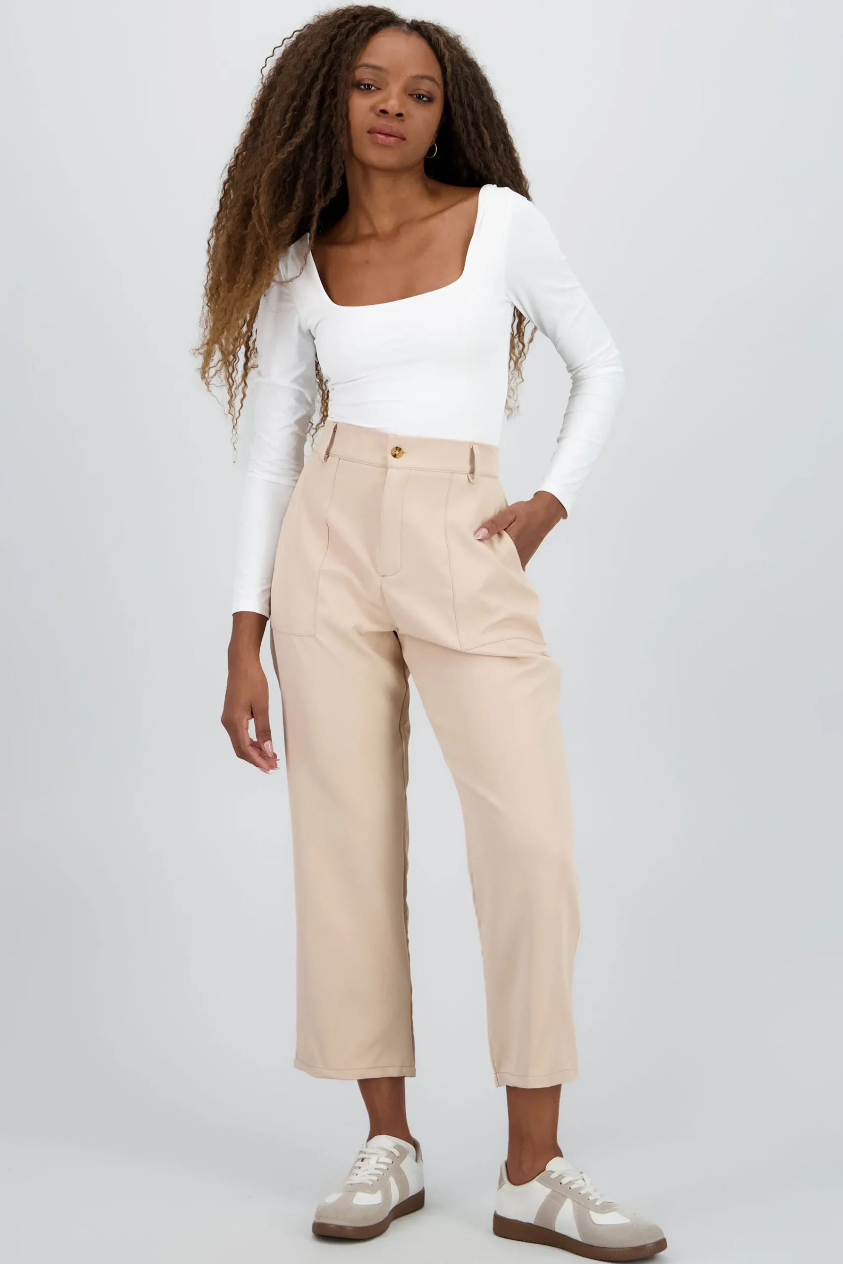 Shasa HighWaisted Pant with Pockets