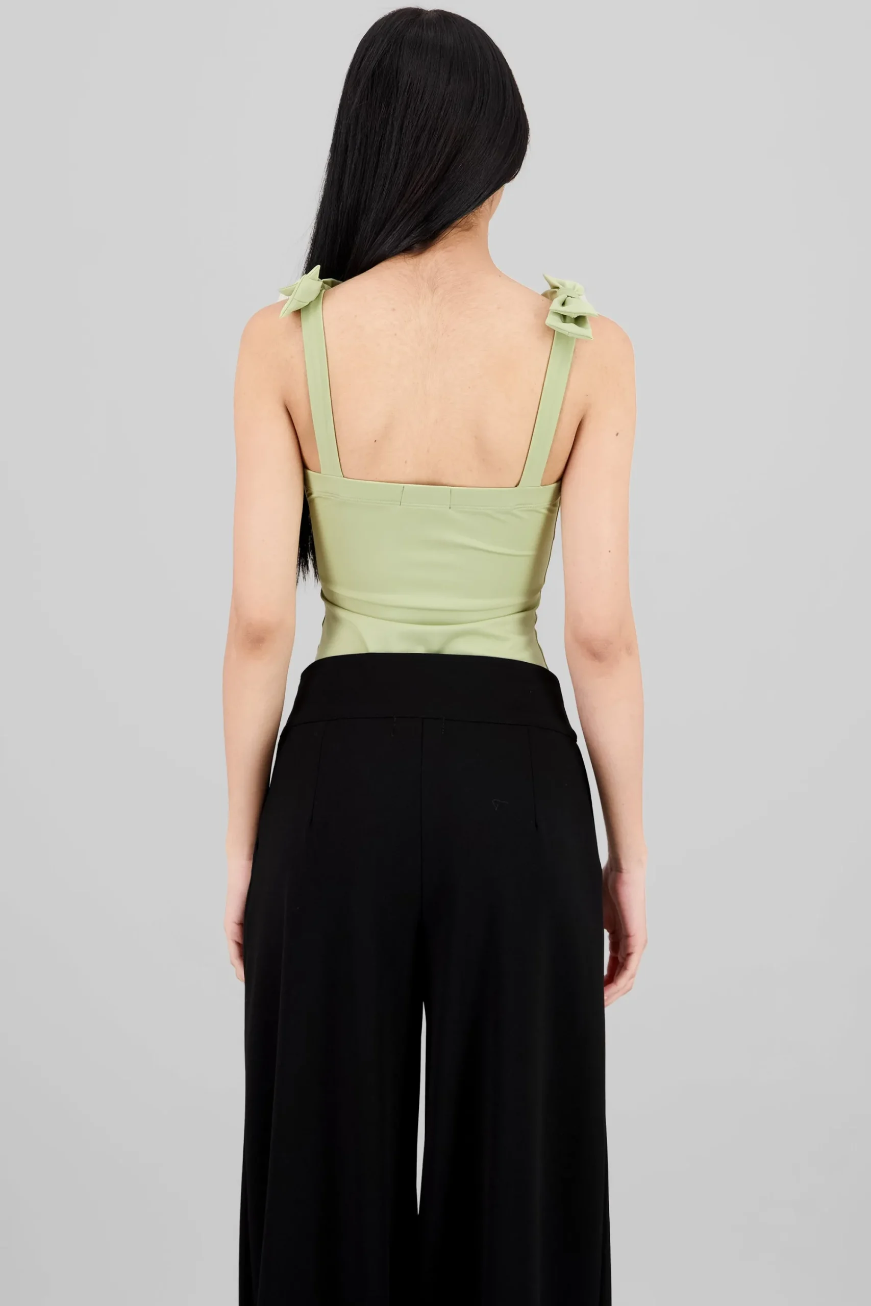 Shasa Jocelyn Bodysuit With Bow Straps
