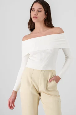 Shasa Knit Bandeau Sweater