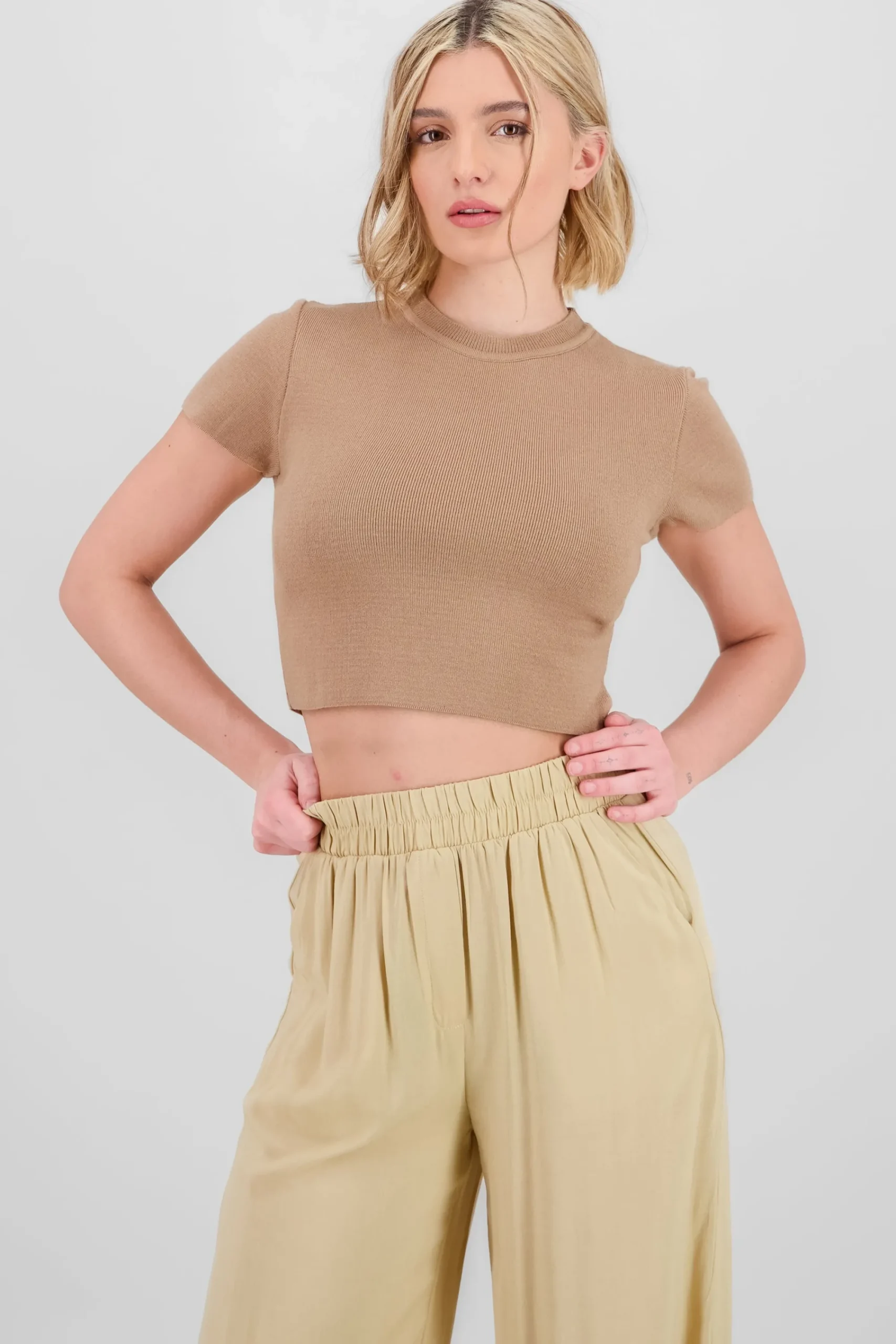 Shasa Knit Crop Top