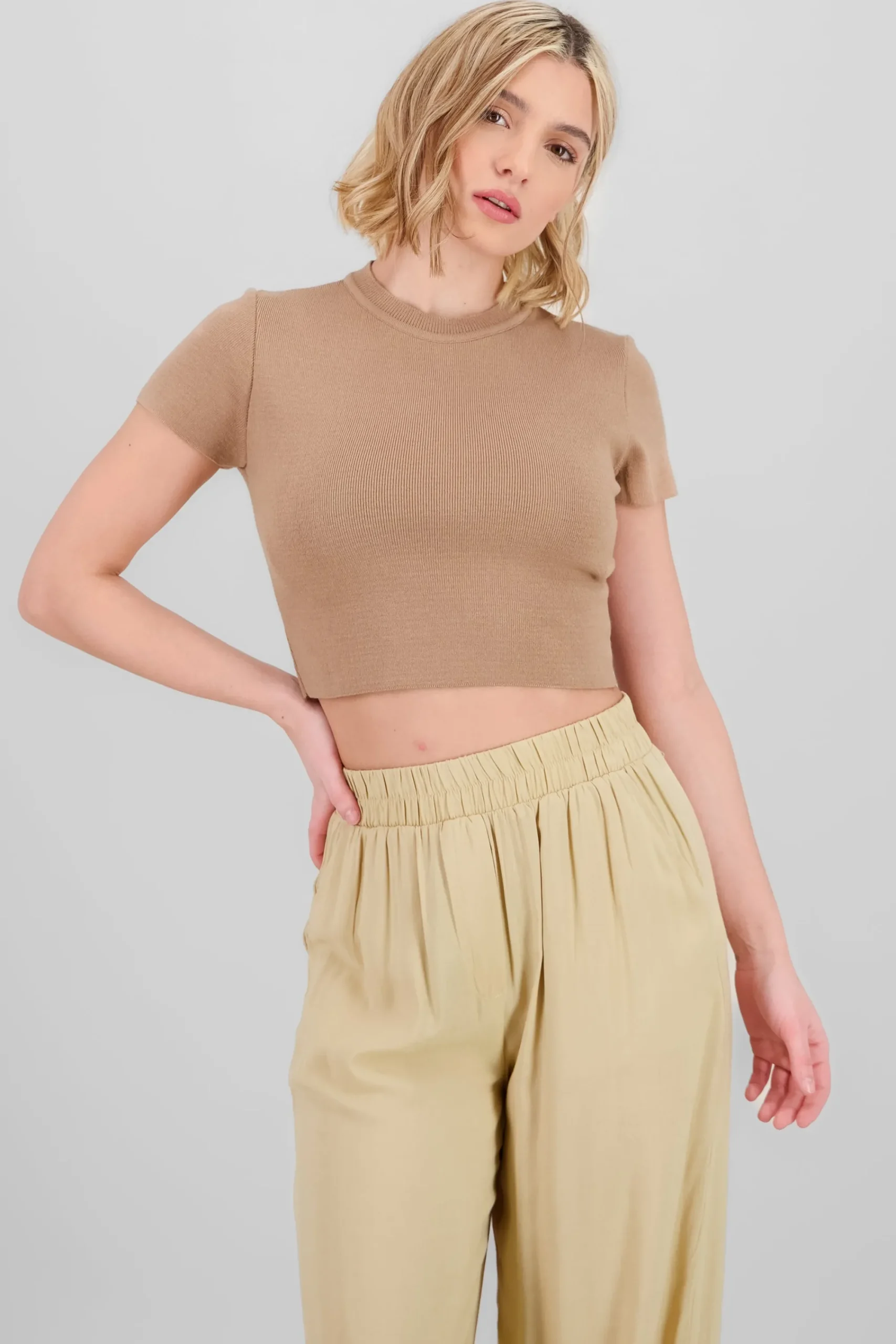 Shasa Knit Crop Top