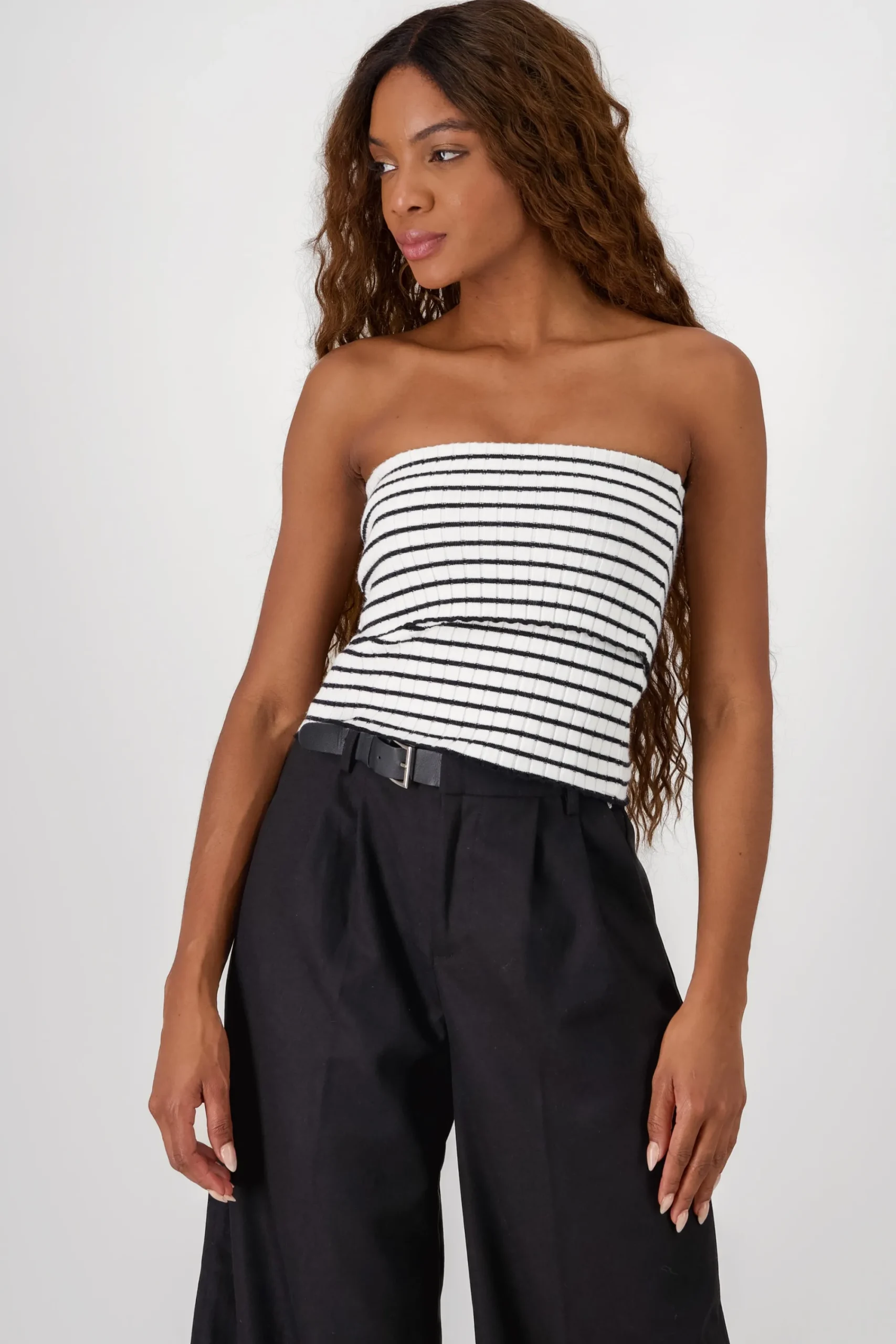 Shasa Knit Off Shouder Top