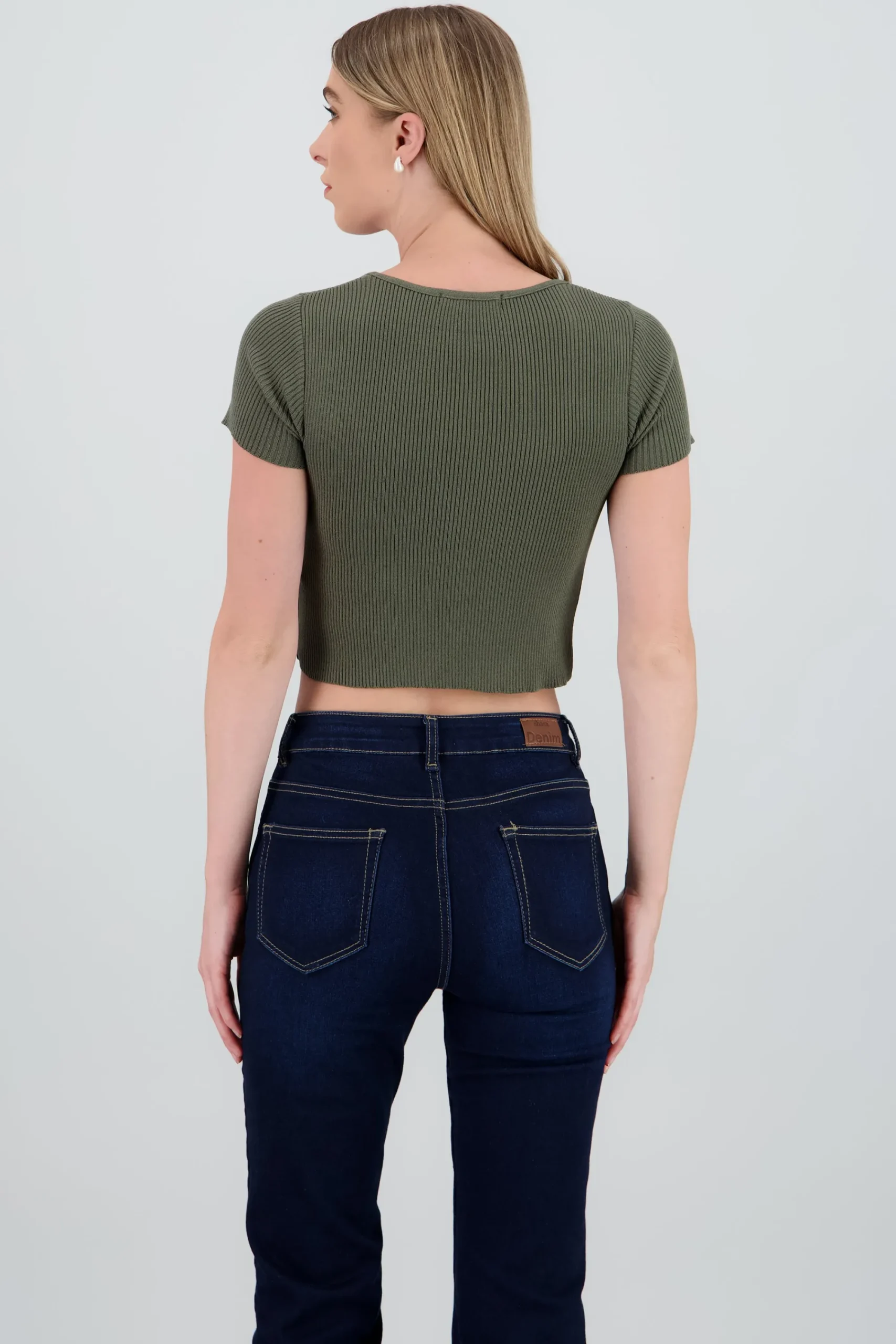 Shasa Knit Square Neck Top
