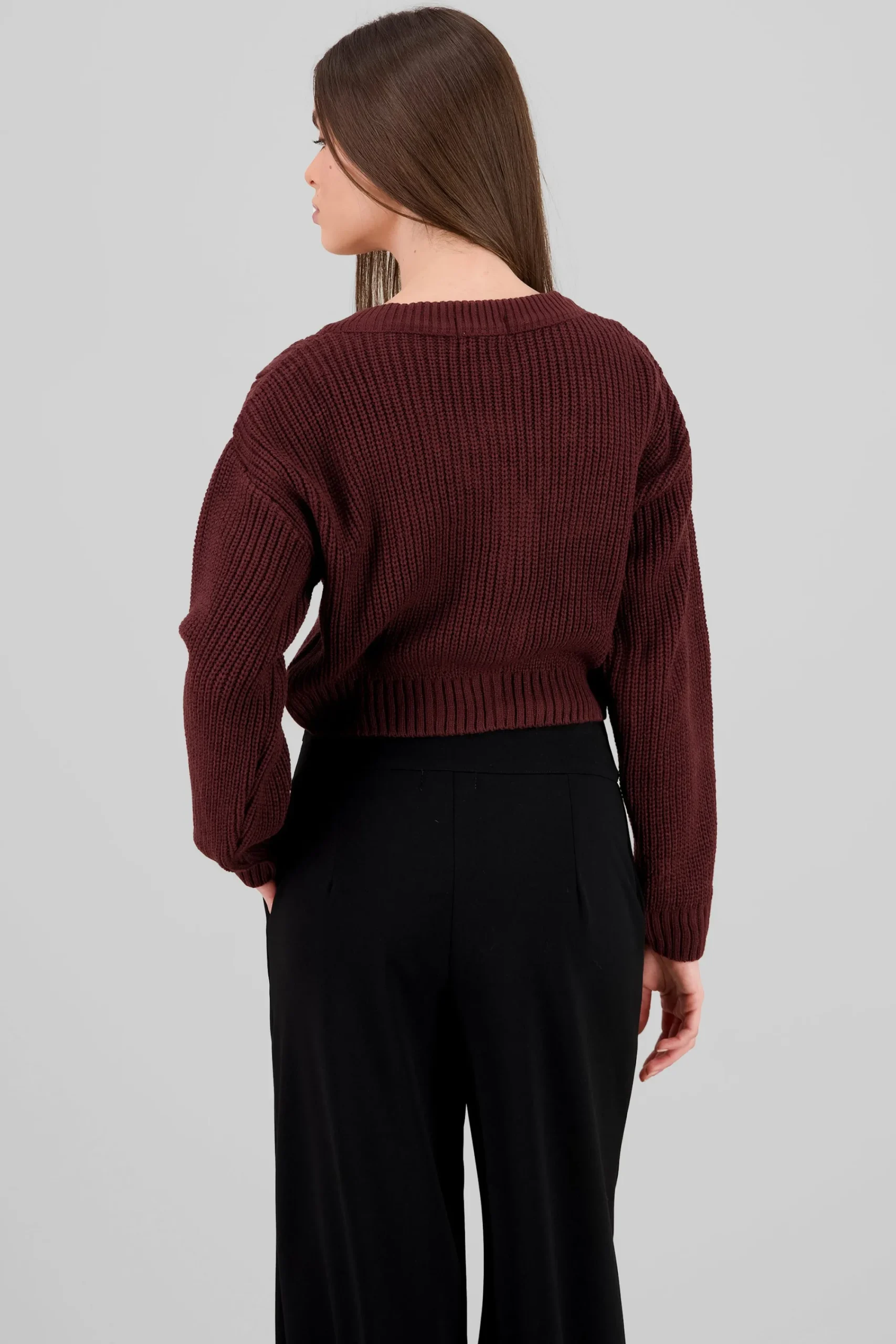 Shasa Knitted ButtonFront Cardigan