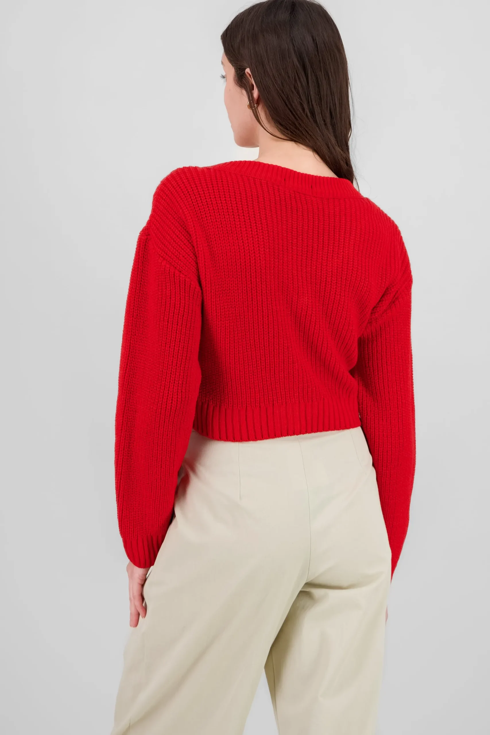 Shasa Knitted ButtonFront Cardigan