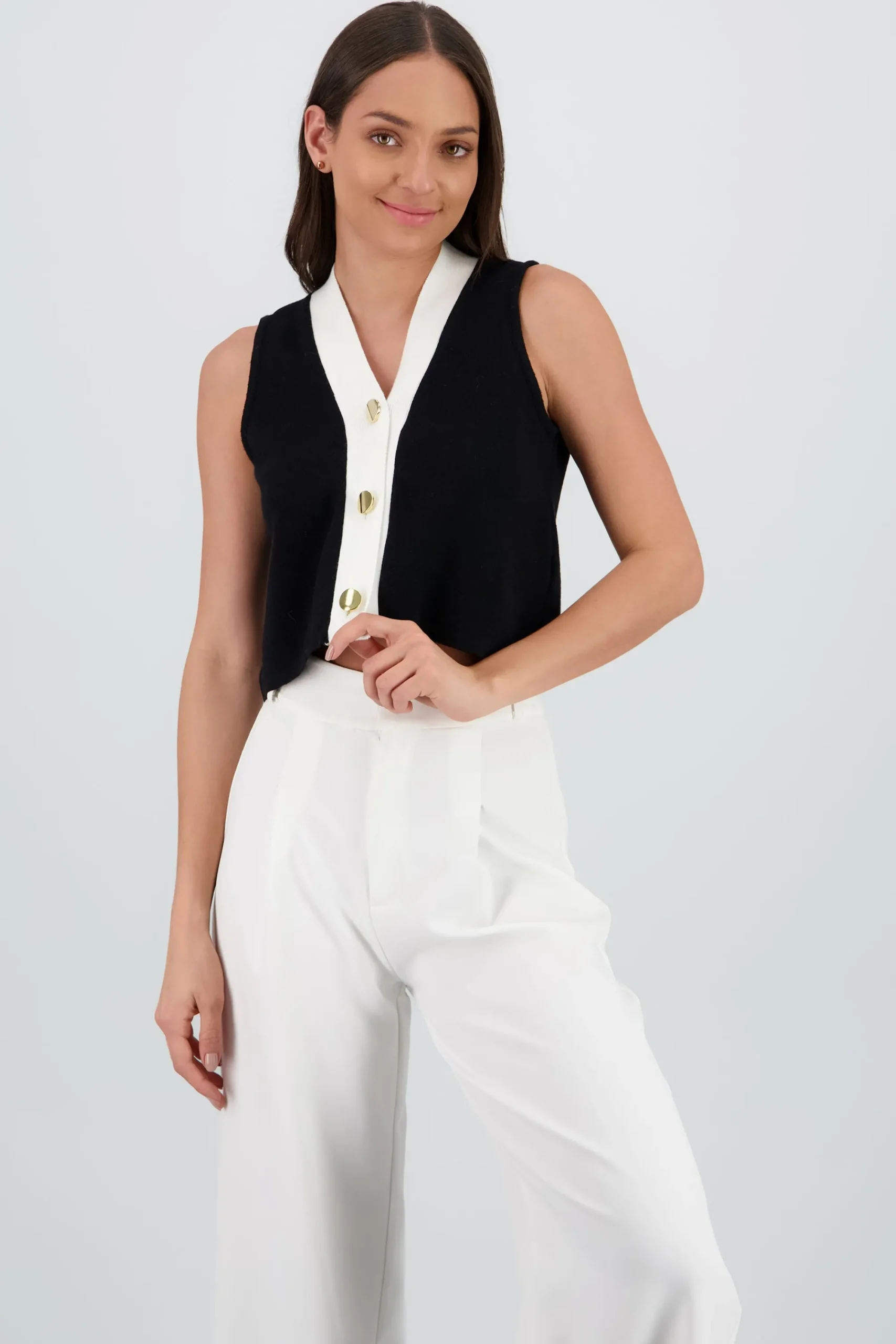 Shasa Lightweight Knitted Vest