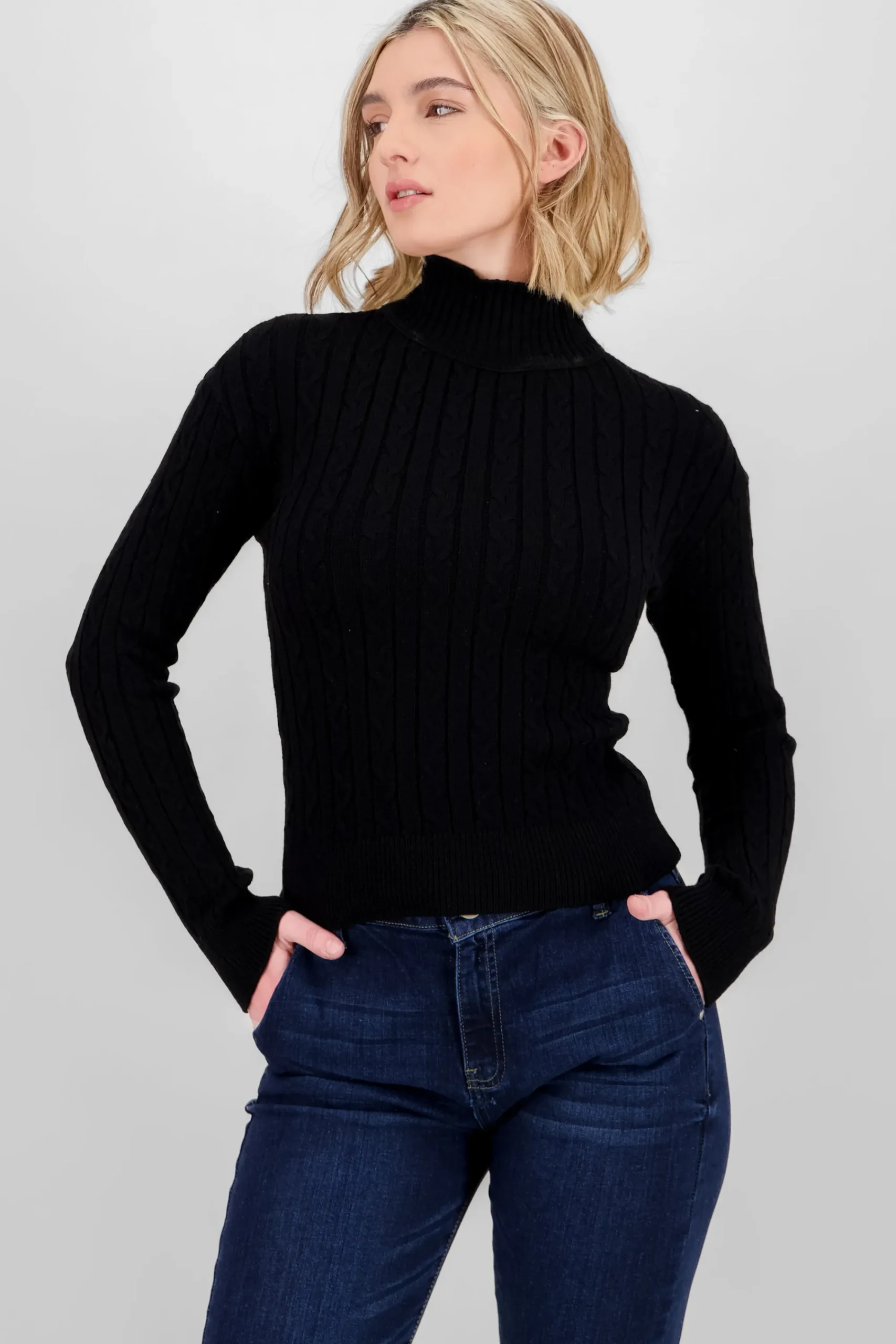Shasa Long Sleeve Knit Sweater