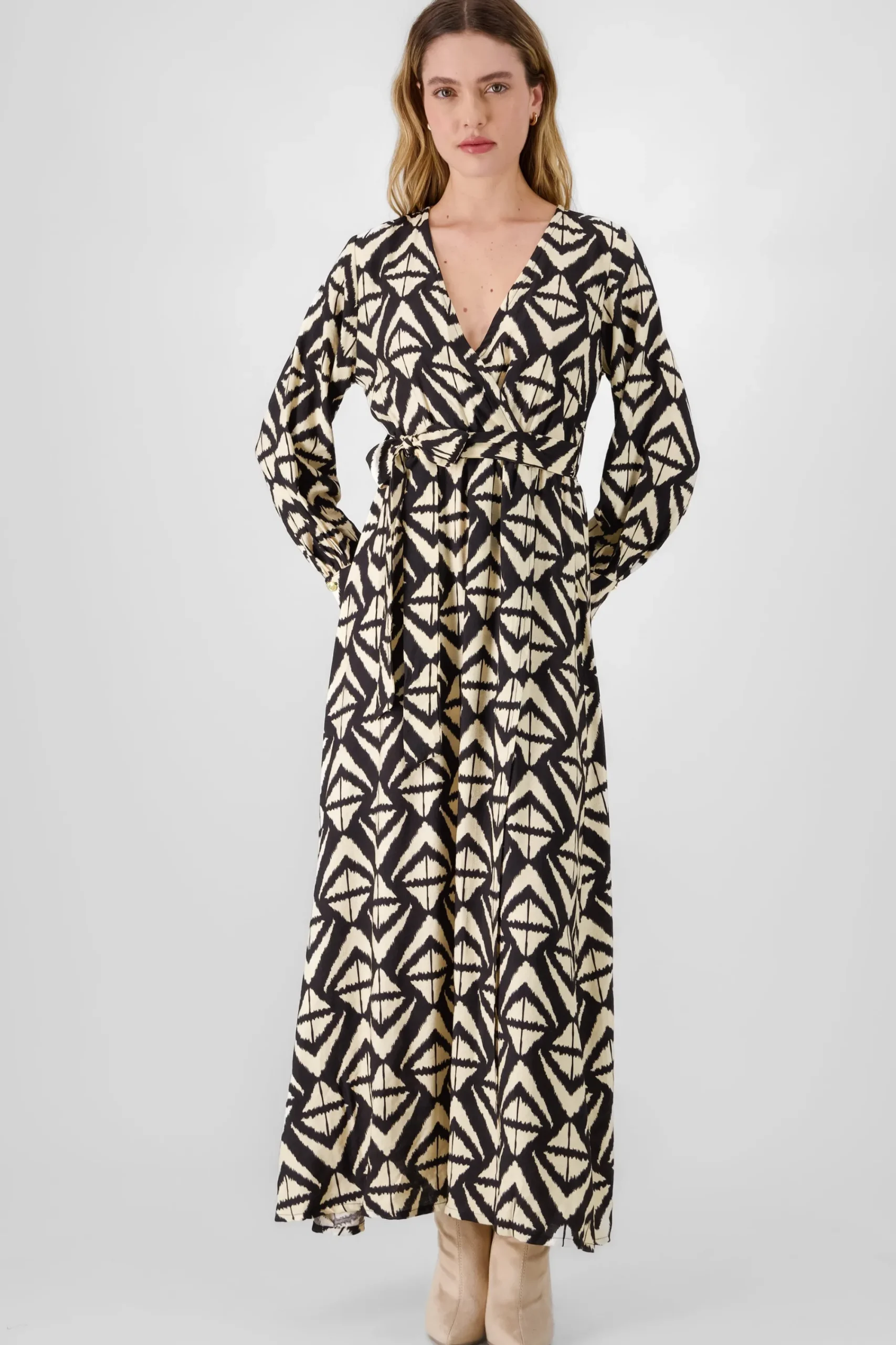Shasa Long Sleeve Maxi Dress
