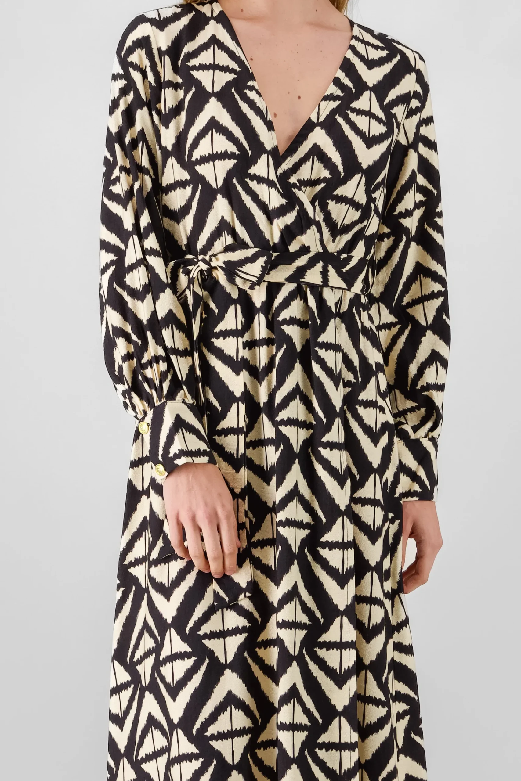 Shasa Long Sleeve Maxi Dress
