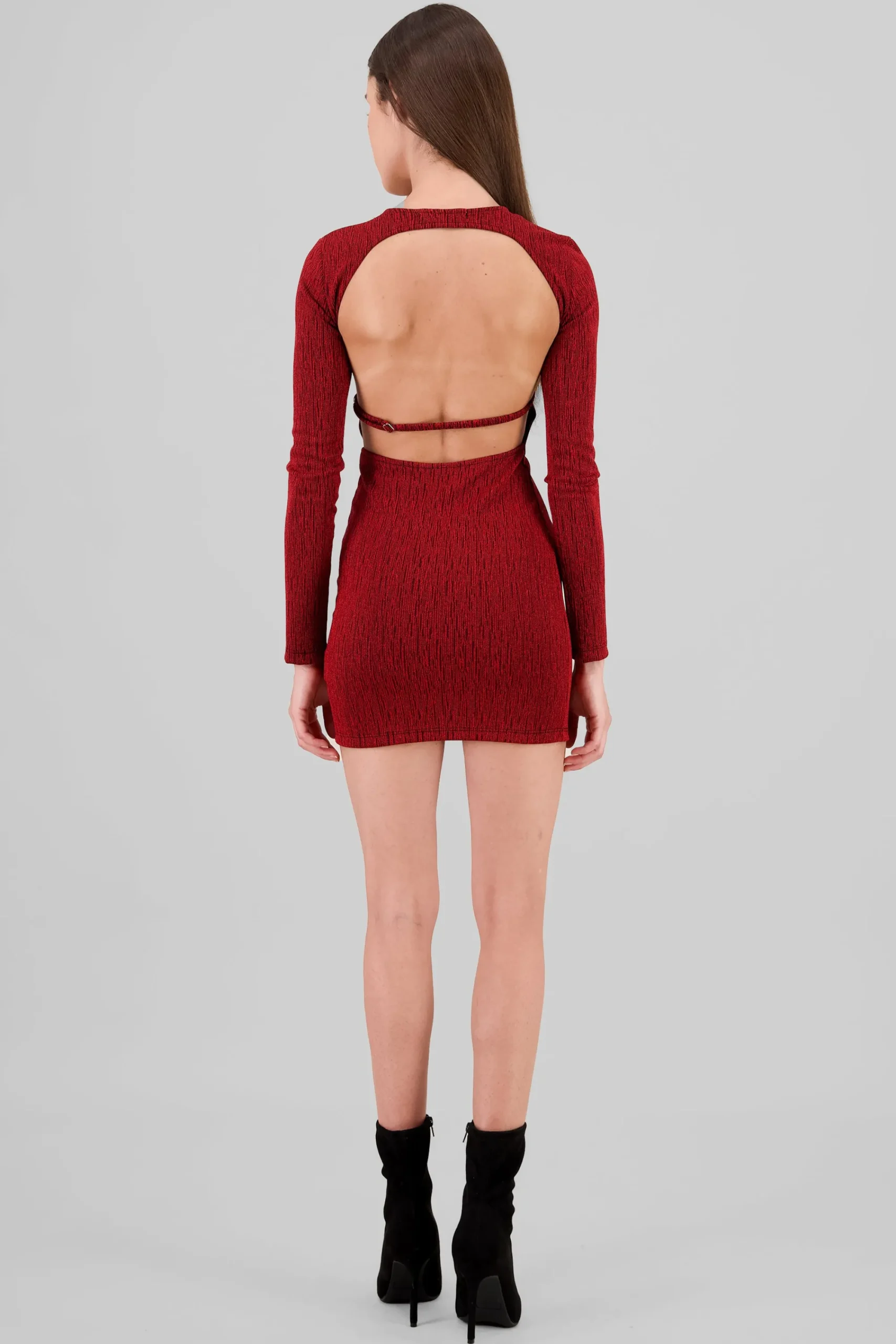 Shasa Long Sleeve Mini Dress