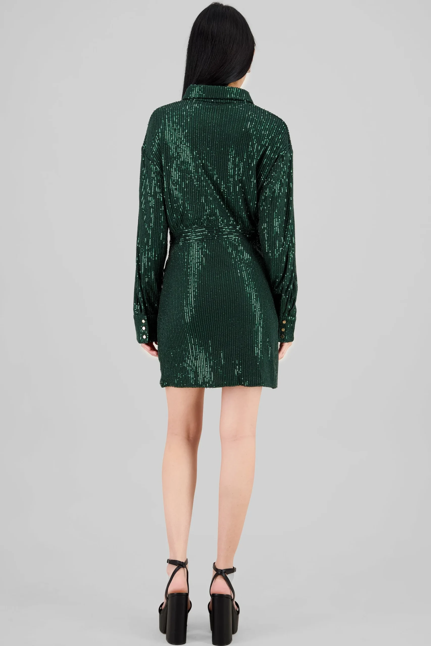 Shasa Long Sleeve Mini Dress