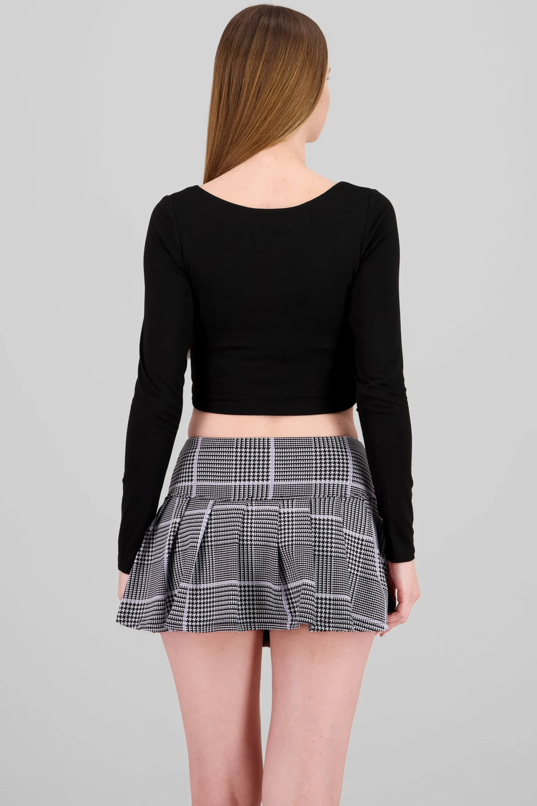 Shasa Long Sleeve Square Neck Top