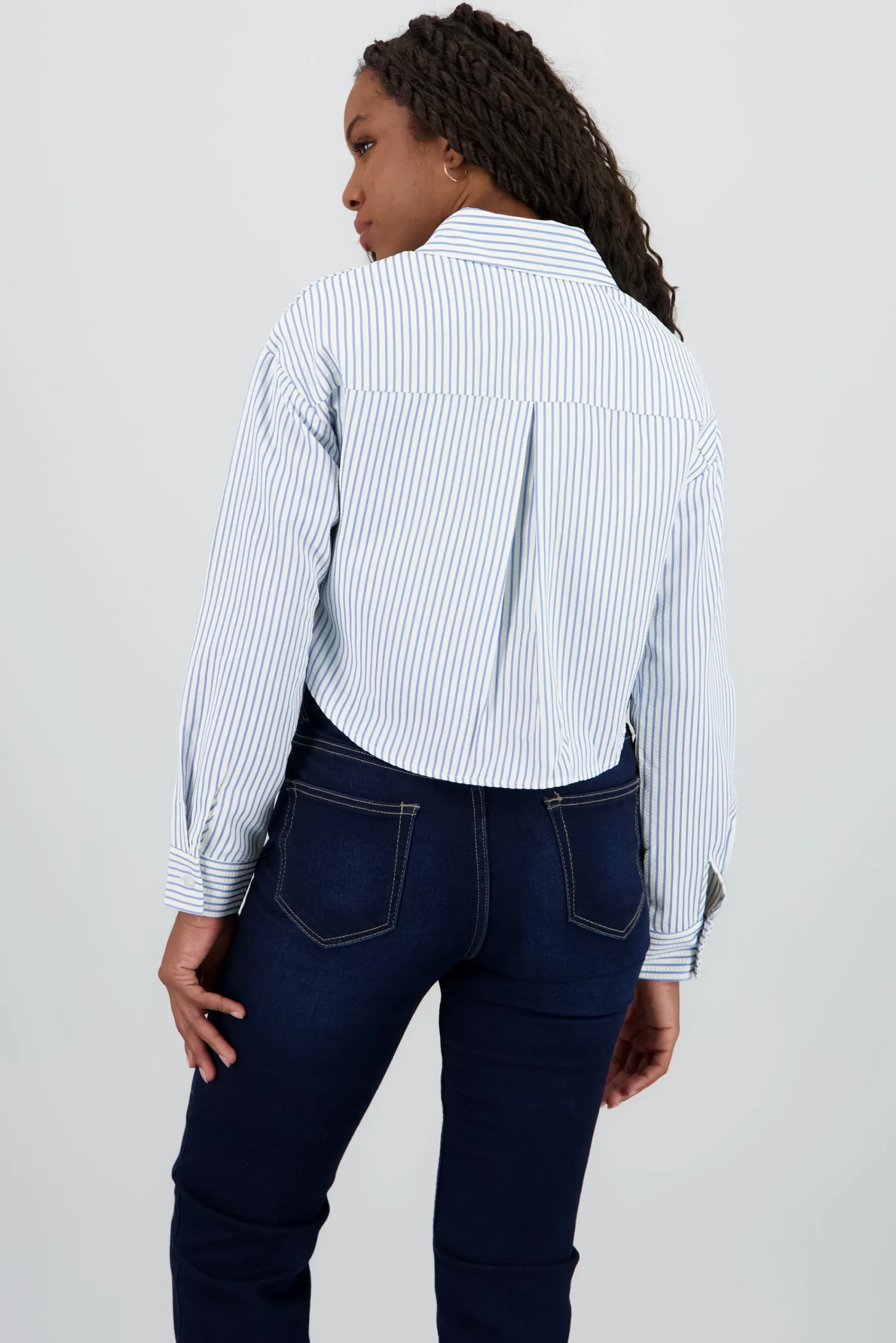 Shasa Long Sleeve Striped Shirt