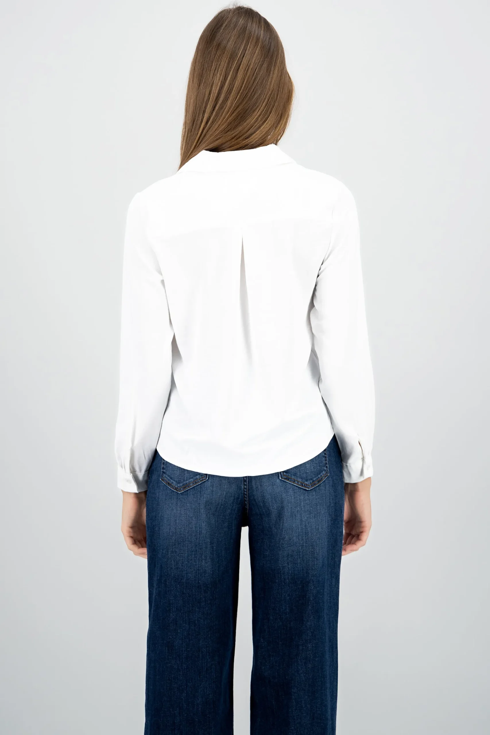 Shasa Long Sleeve Textured Solid Shirt