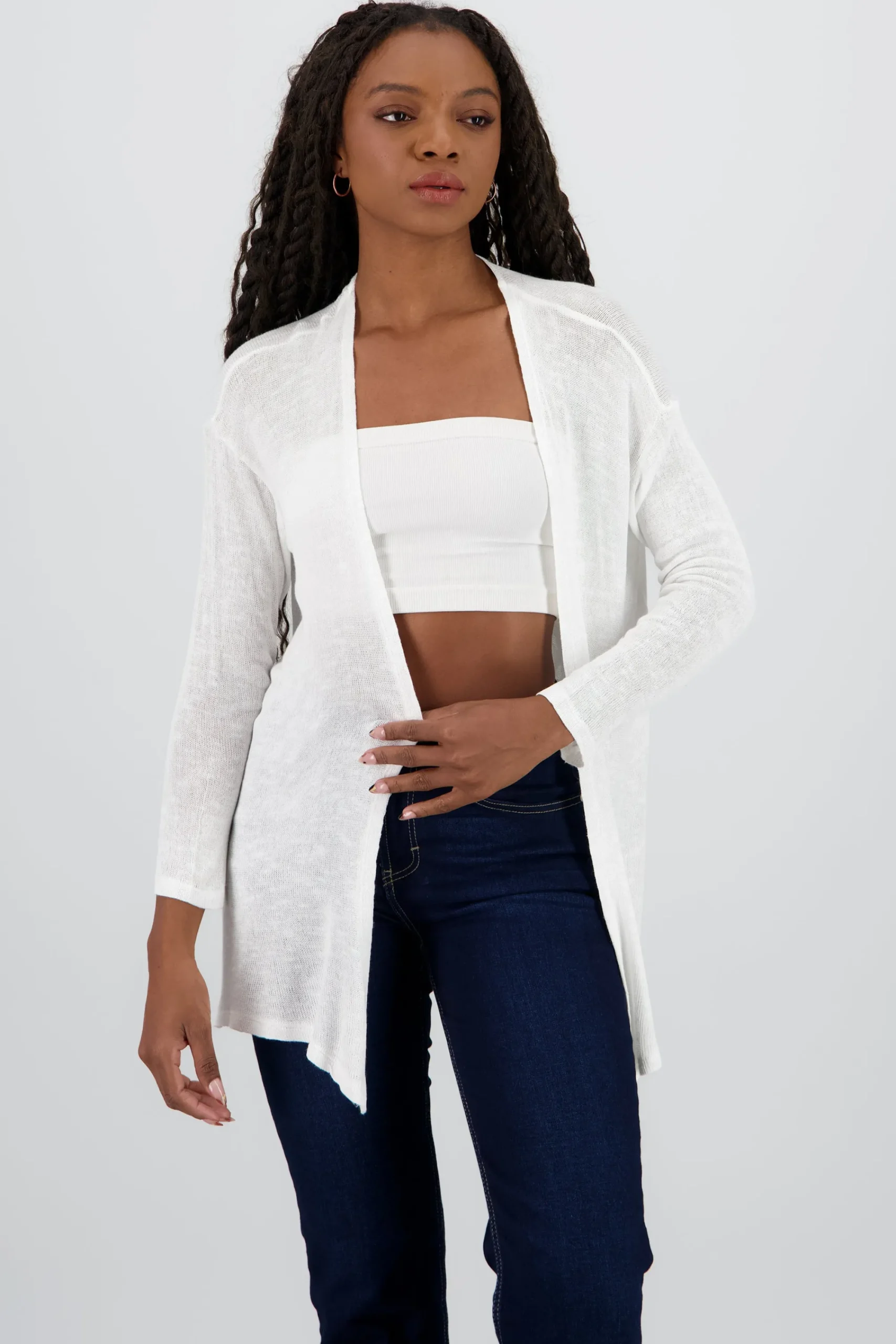 Shasa Long Thin Cardigan
