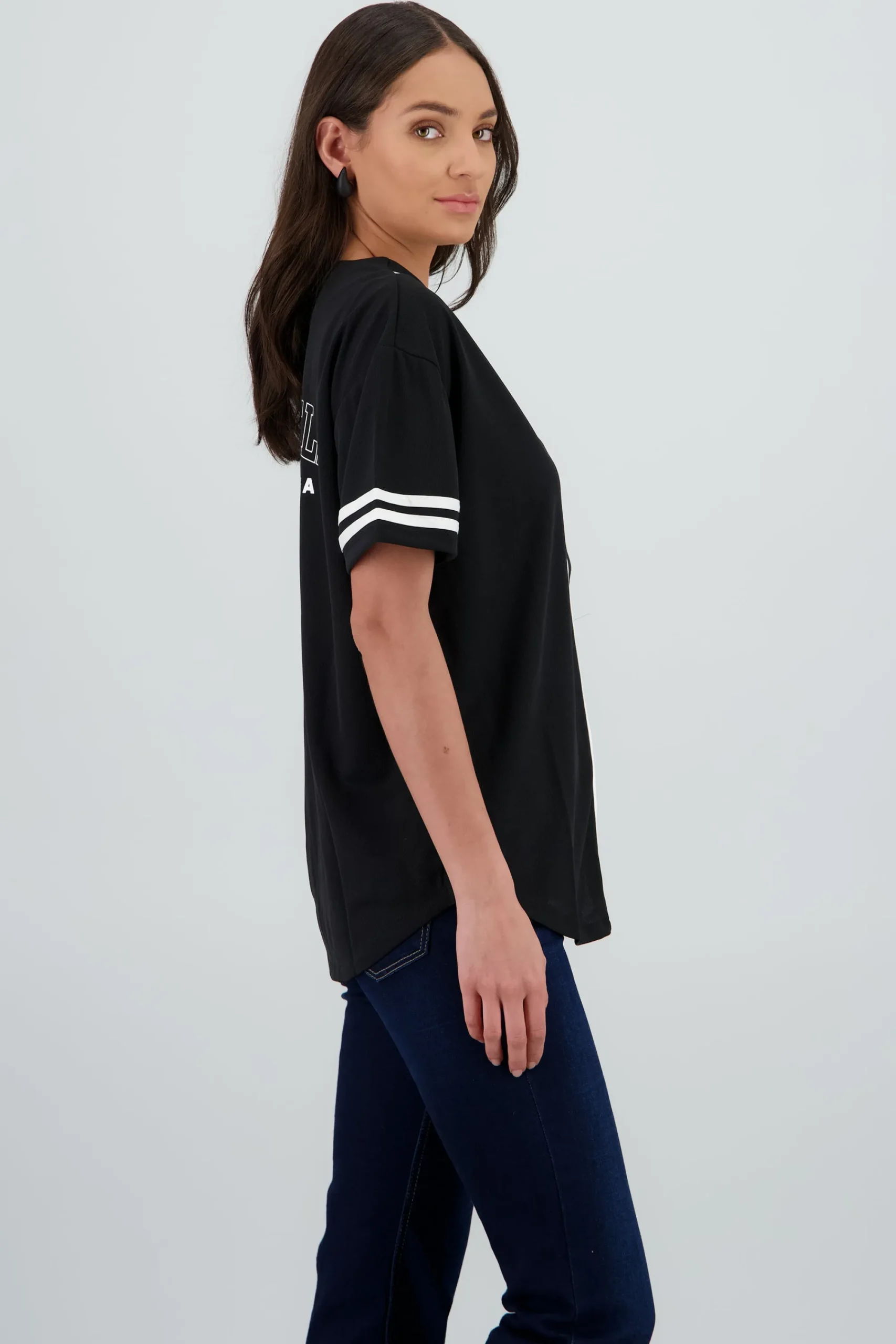 Shasa Los Angeles Contrast Jersey Tee