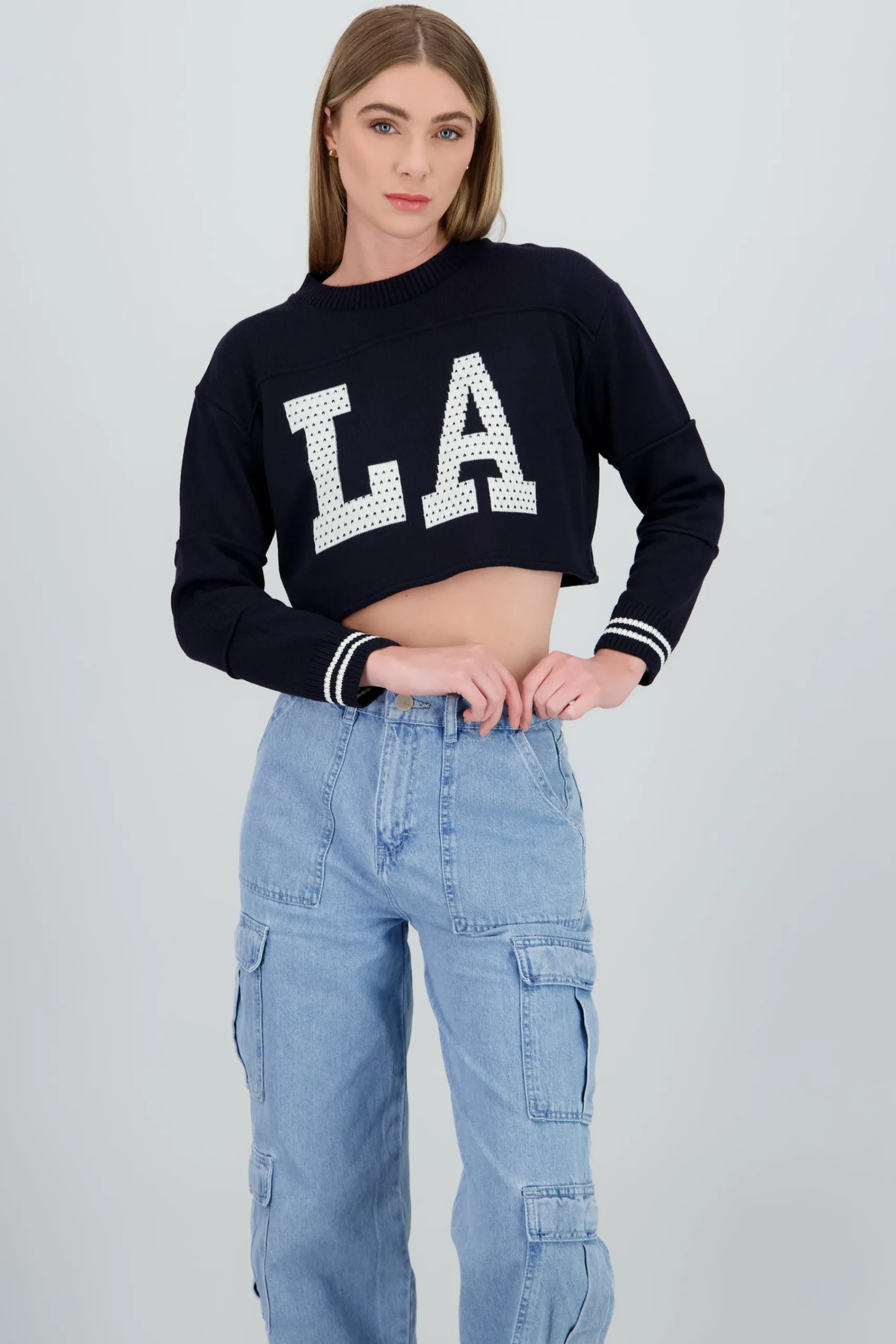 Shasa Los Angeles Sweater with Cutout Detail
