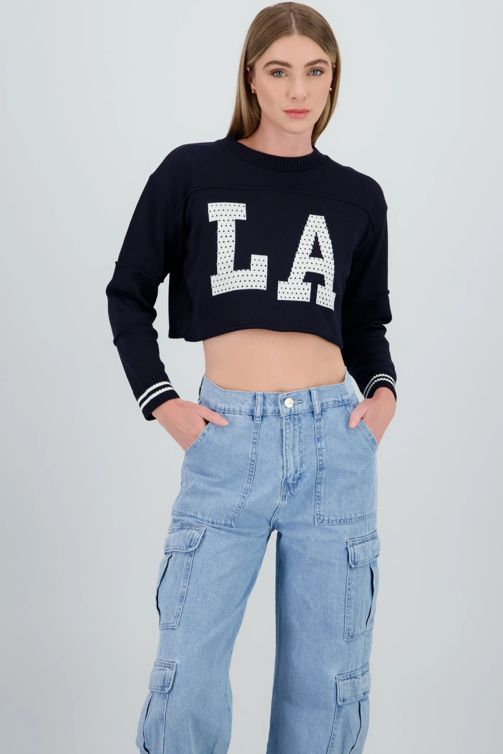 Shasa Los Angeles Sweater with Cutout Detail