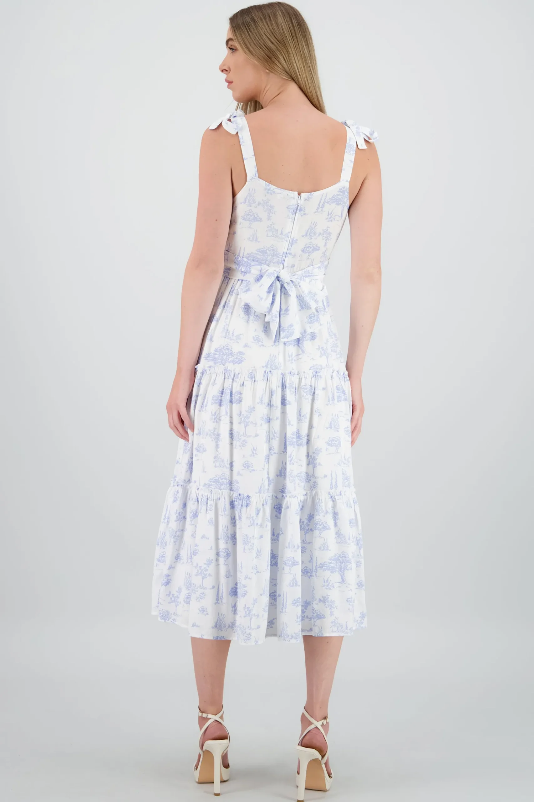 Shasa Maxi Dress with Nature Print