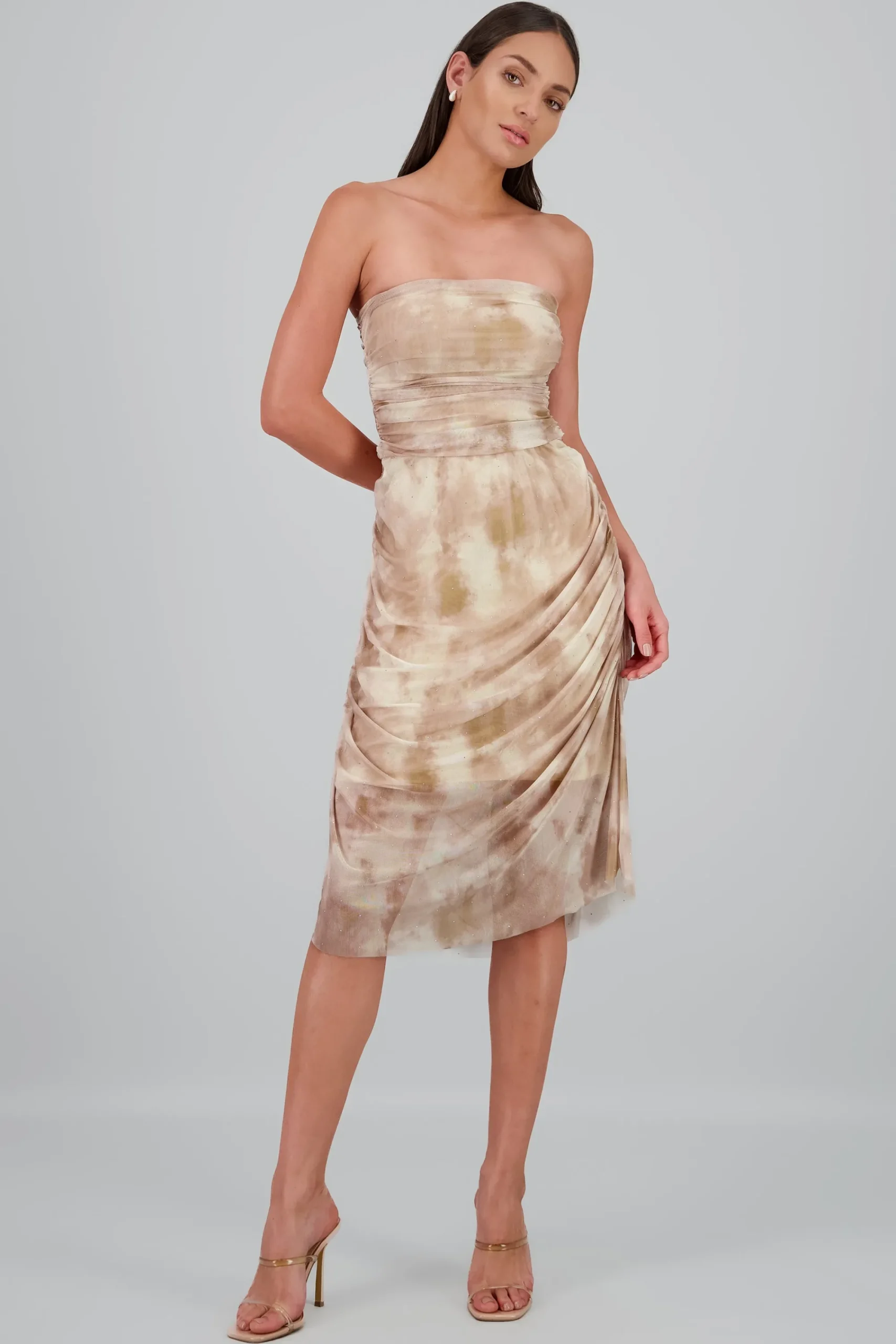 Shasa Mesh Midi Dress