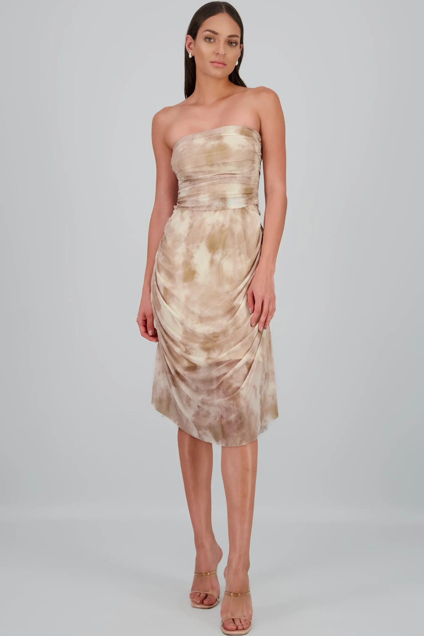 Shasa Mesh Midi Dress