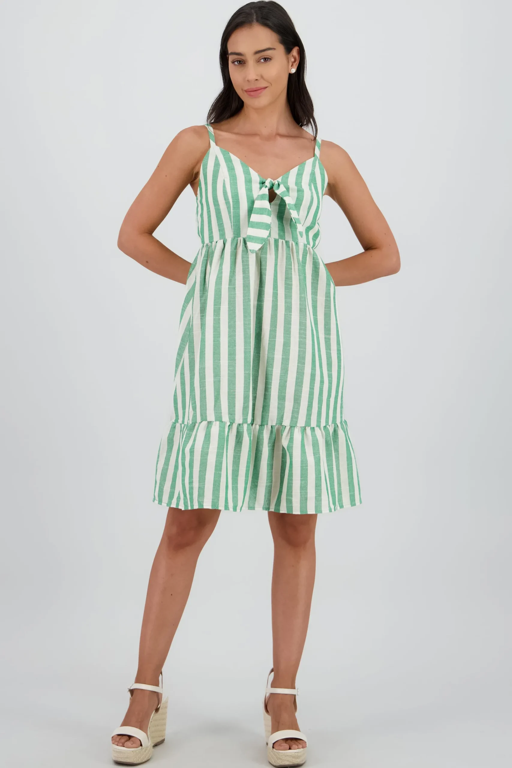 Shasa Mini Dress with Ruffle Detail