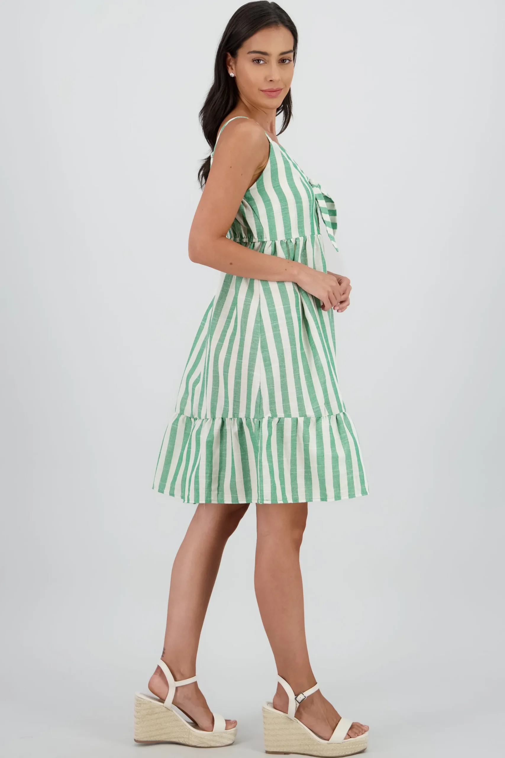 Shasa Mini Dress with Ruffle Detail