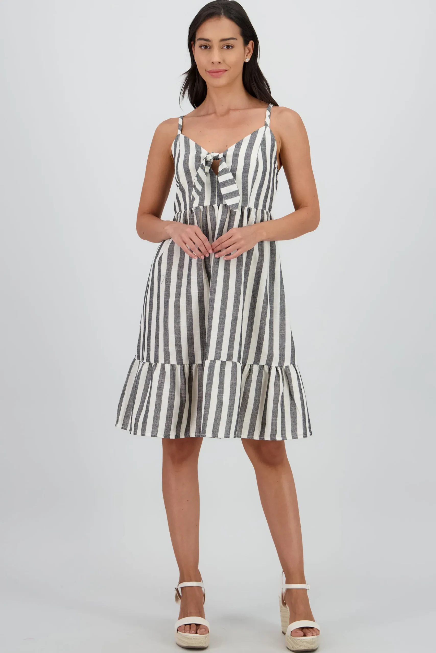 Shasa Mini Dress with Ruffle Detail