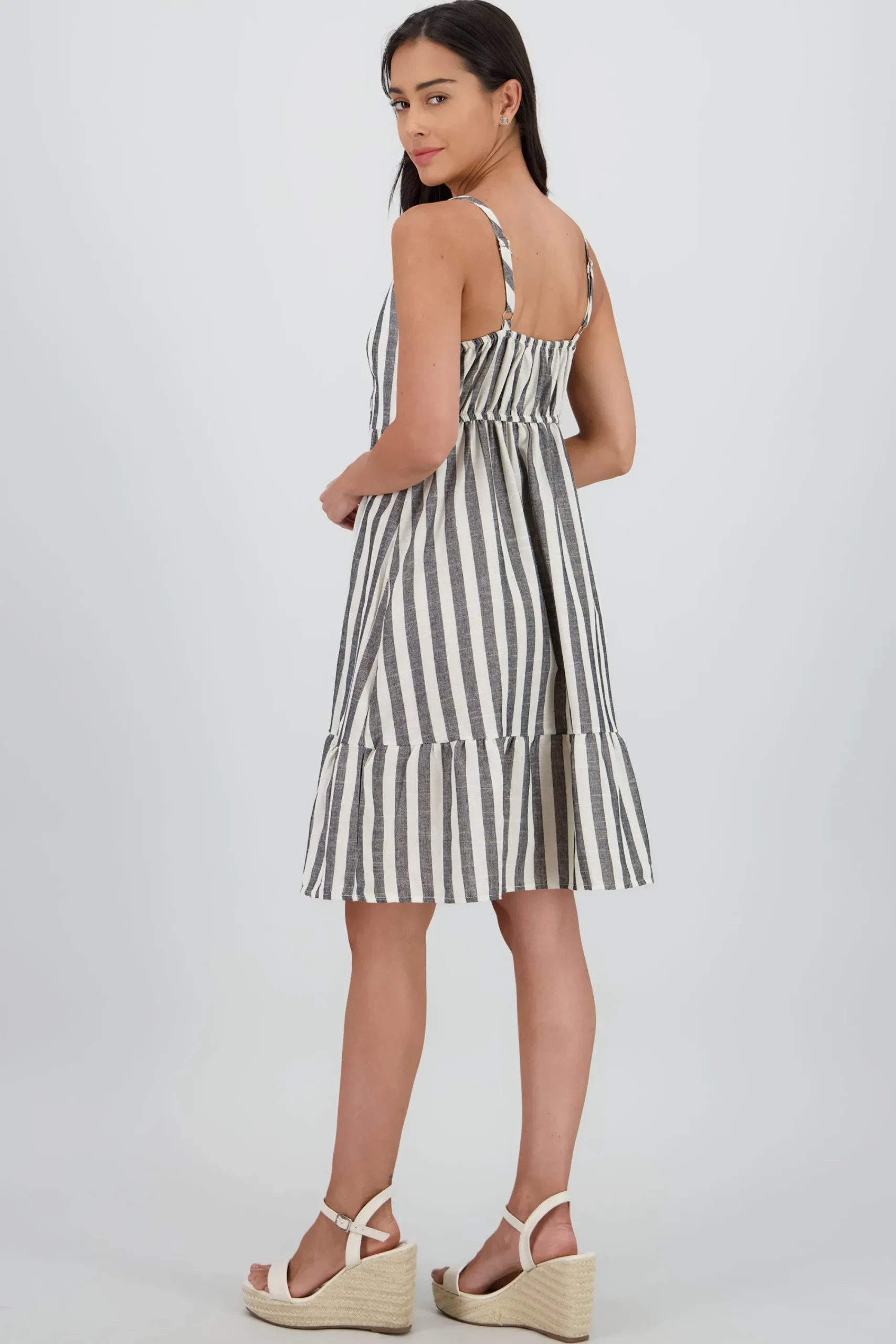Shasa Mini Dress with Ruffle Detail