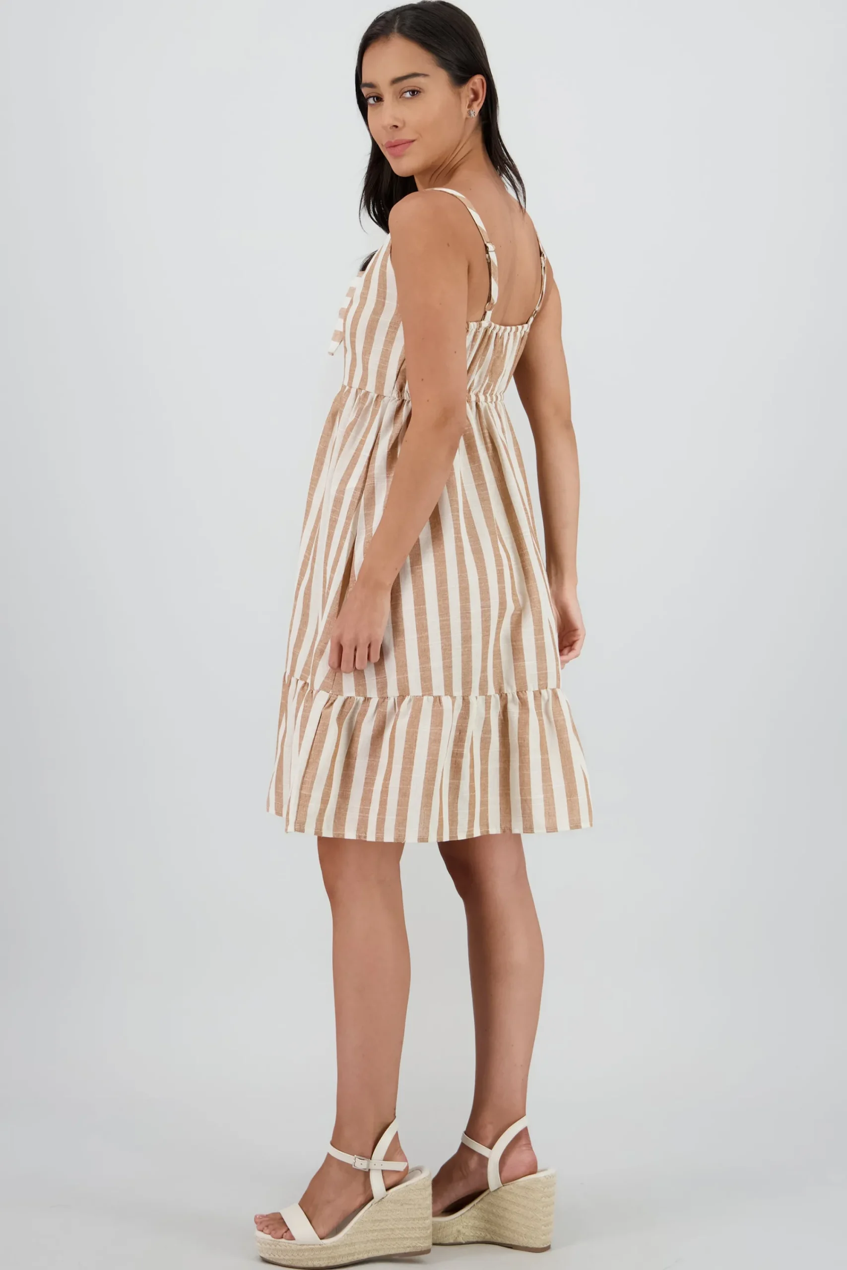 Shasa Mini Dress with Ruffle Detail