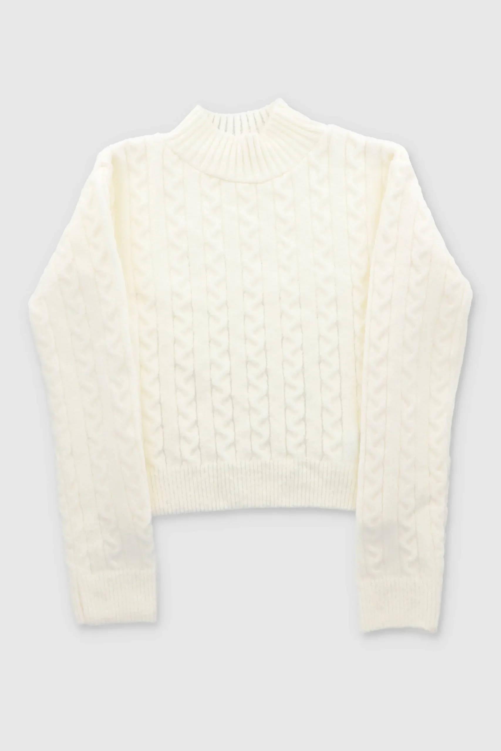 Shasa MockNeck Knit Sweater