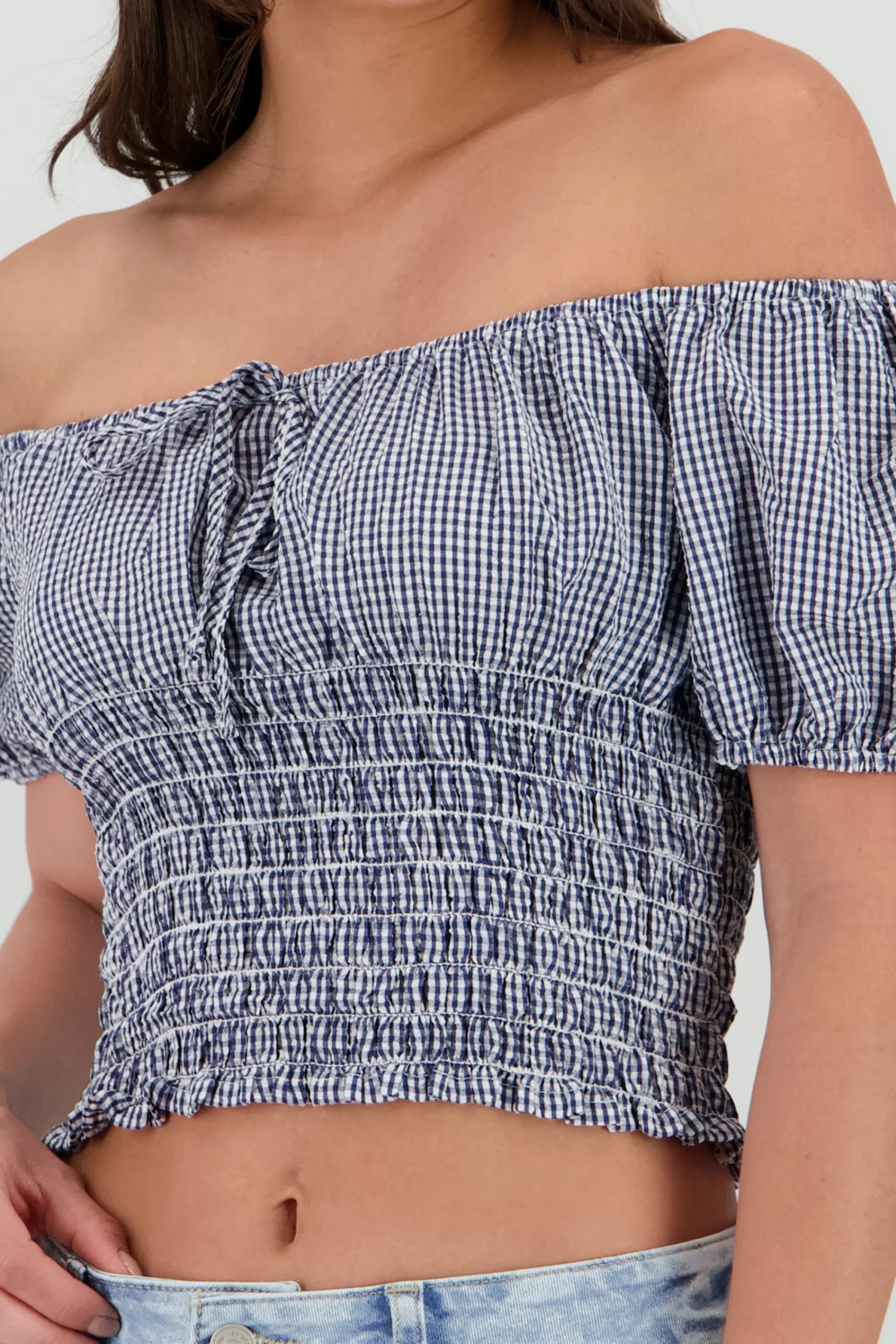 Shasa Off Shoulder Puff Sleeve Top