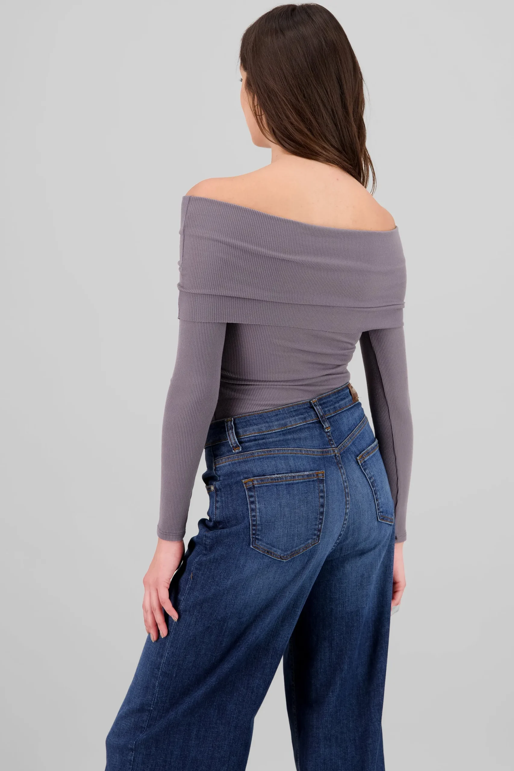 Shasa Off Shoulder Solid Top