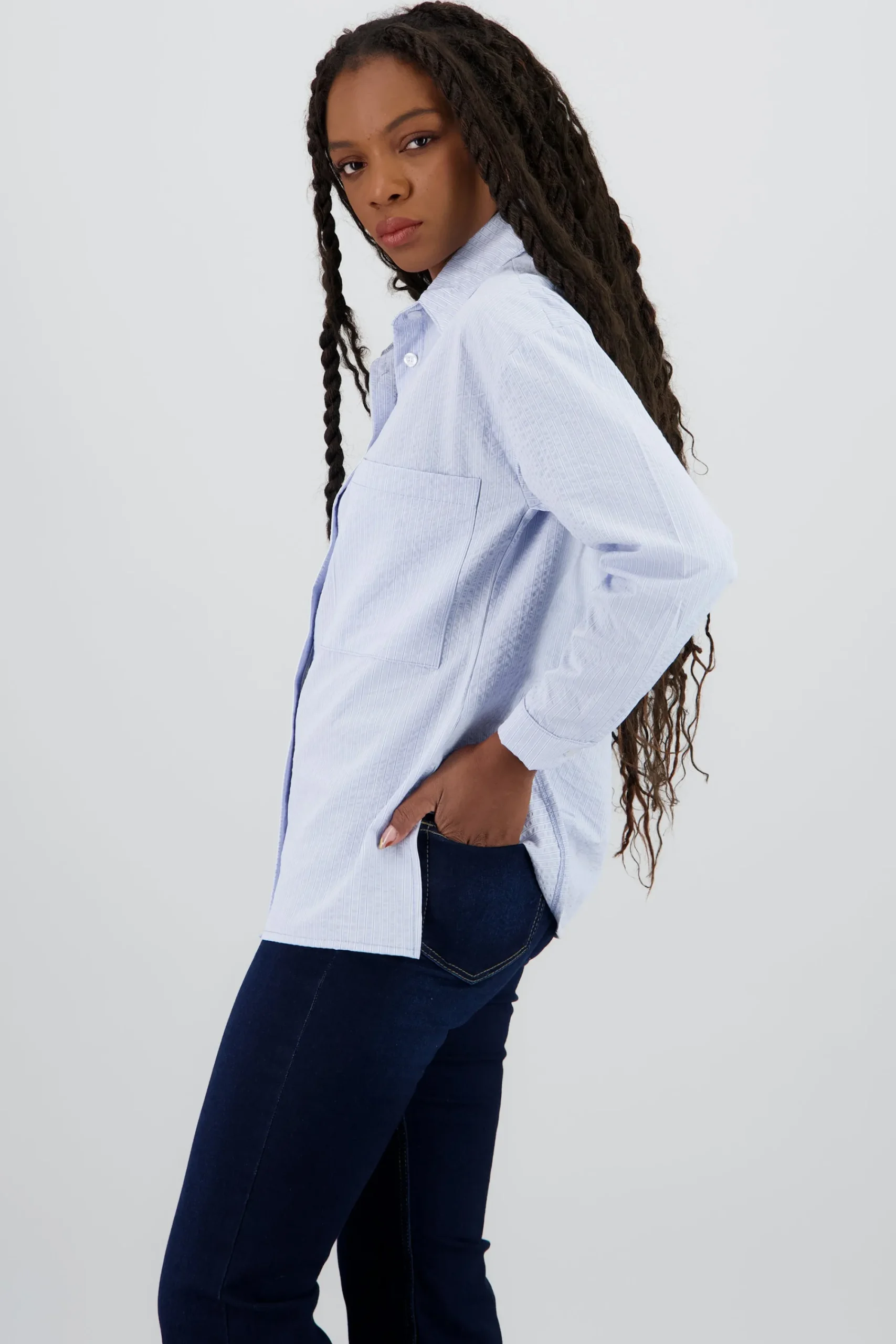 Shasa Oversized Long Sleeve Shirt
