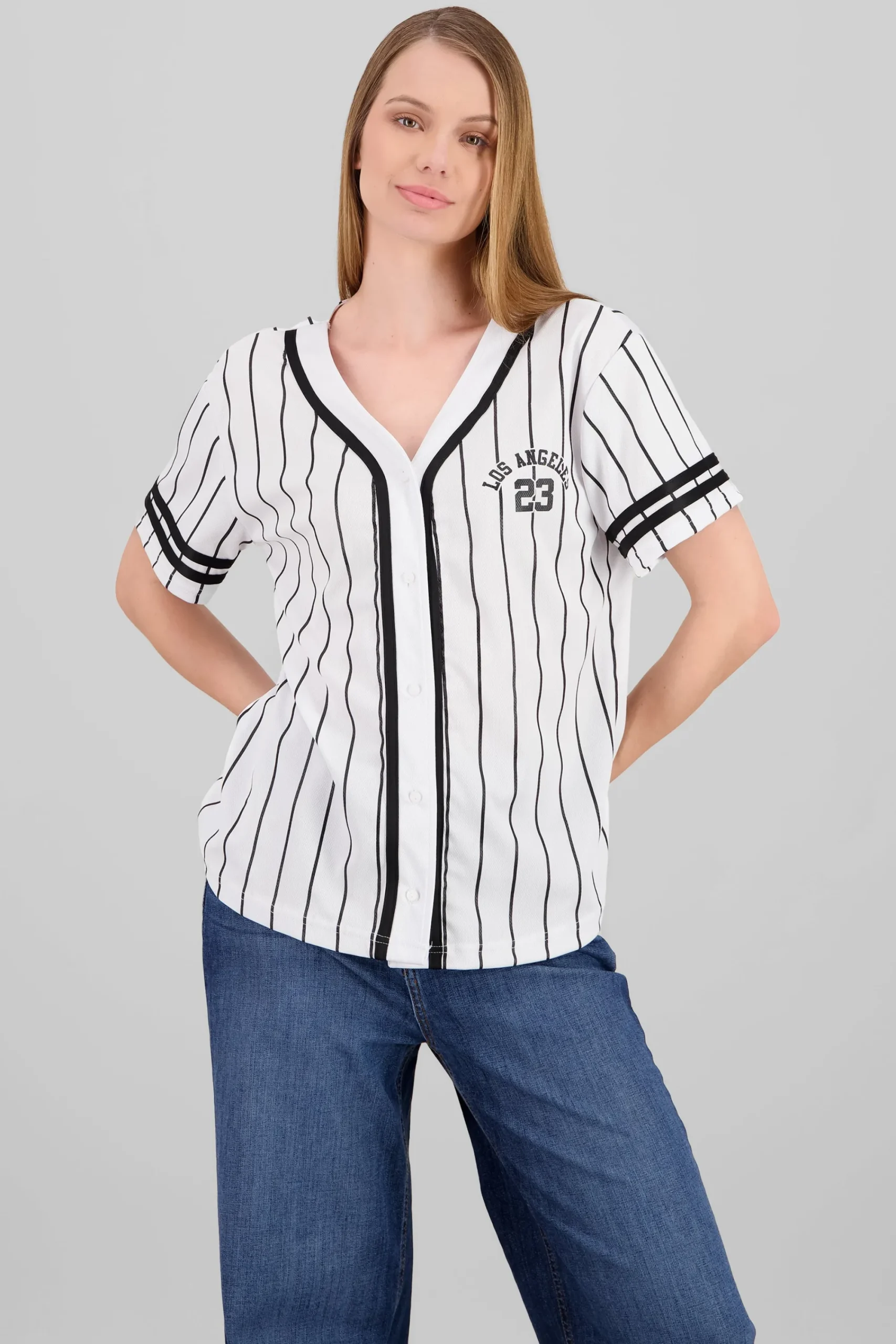 Shasa Oversized Los Angeles Baseball T Shirt