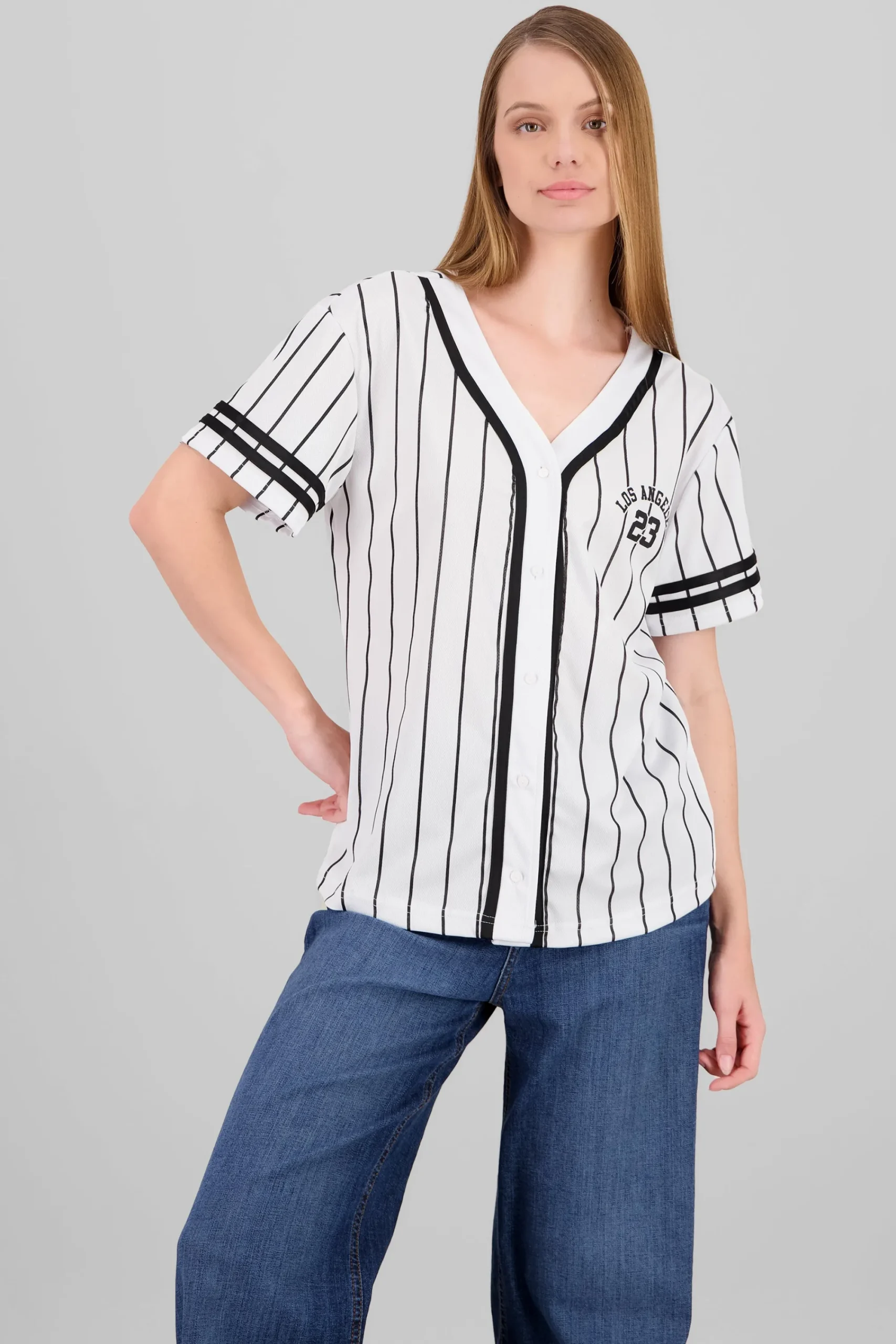 Shasa Oversized Los Angeles Baseball T Shirt
