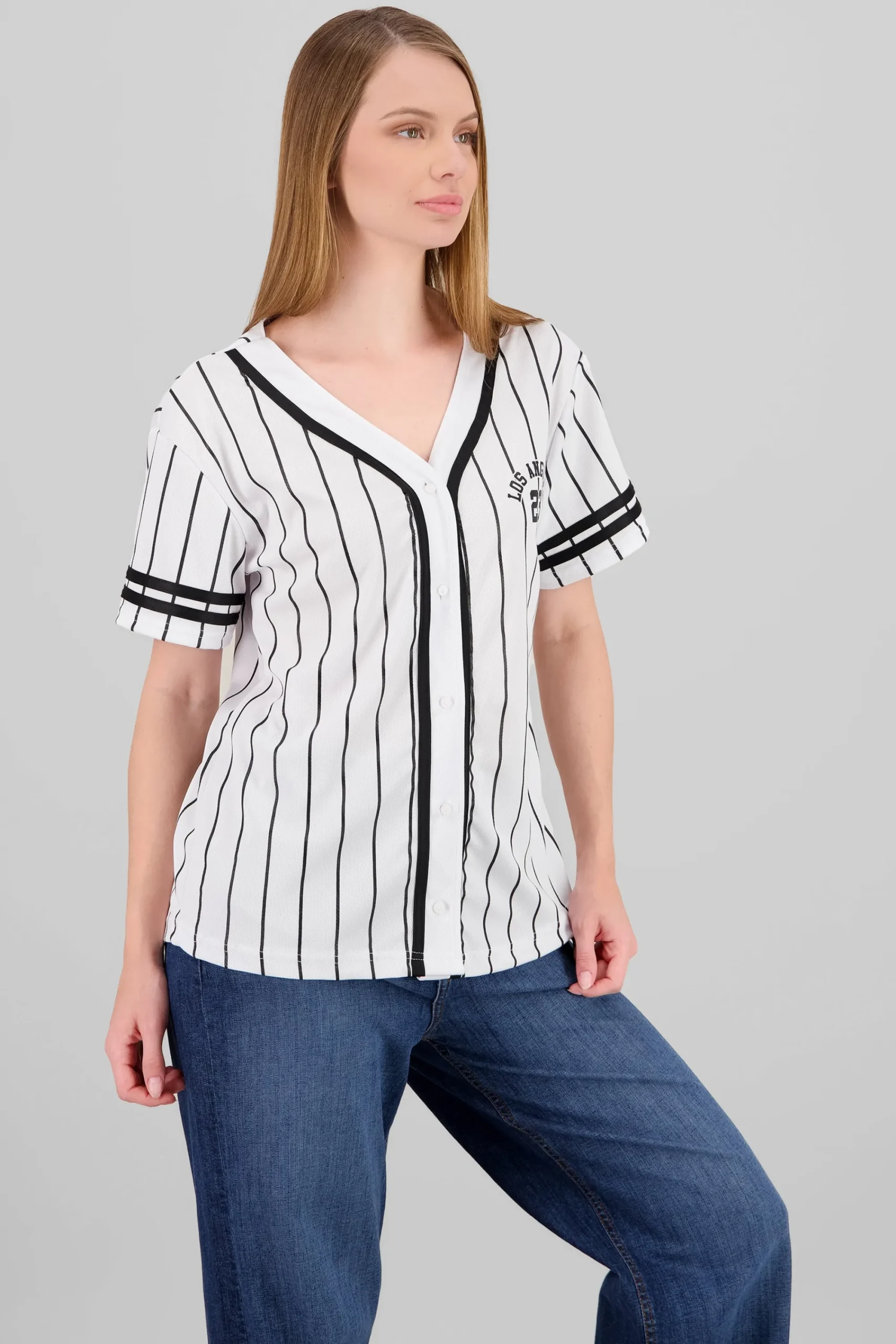 Shasa Oversized Los Angeles Baseball T Shirt