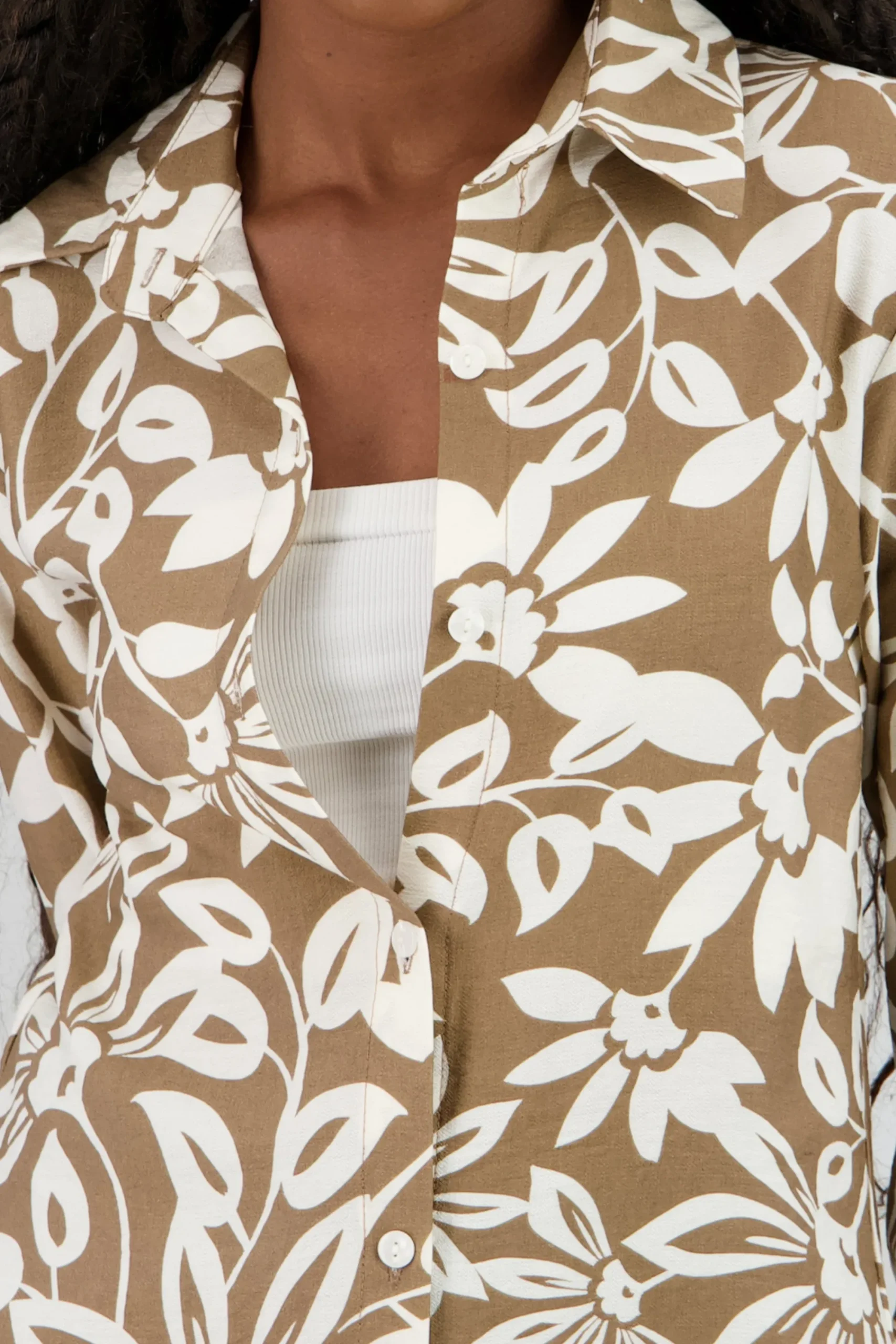 Shasa Oversized Printed Shirt