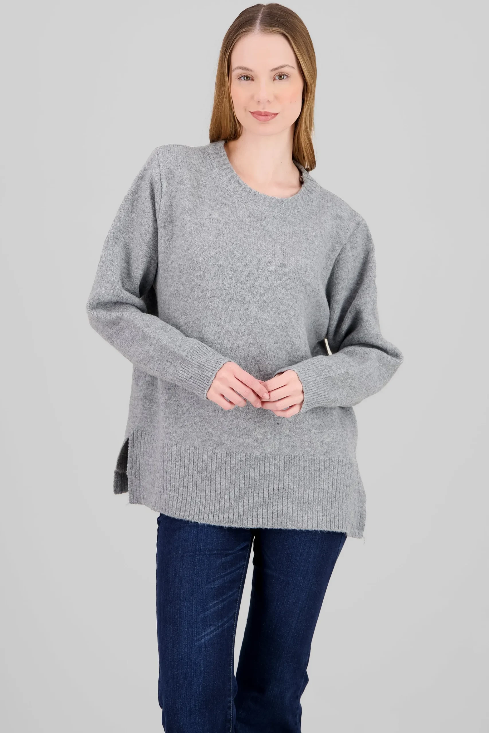 Shasa Oversized Round Neck Sweater