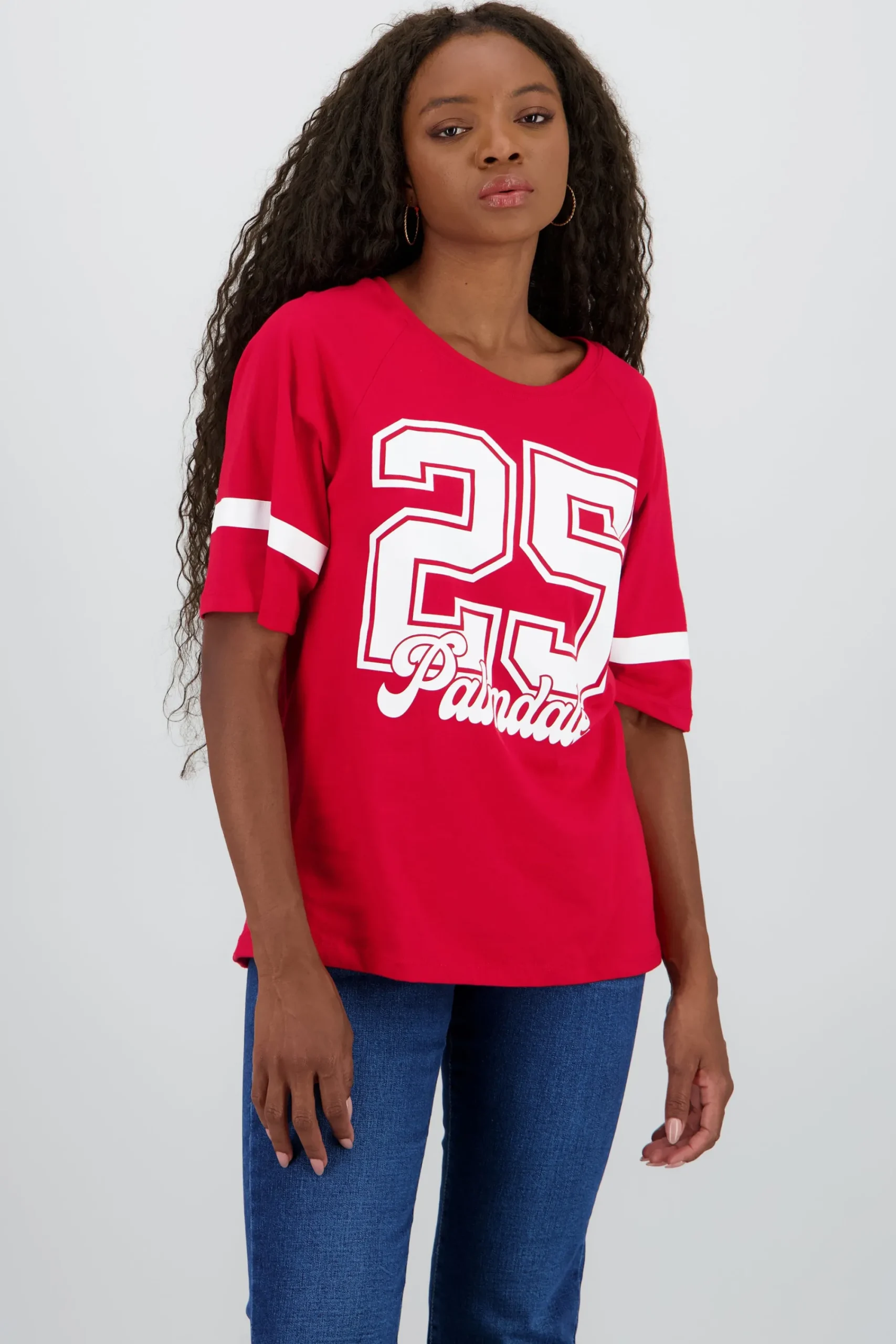 Shasa Palmdale T Shirt with Contrast Sleeves