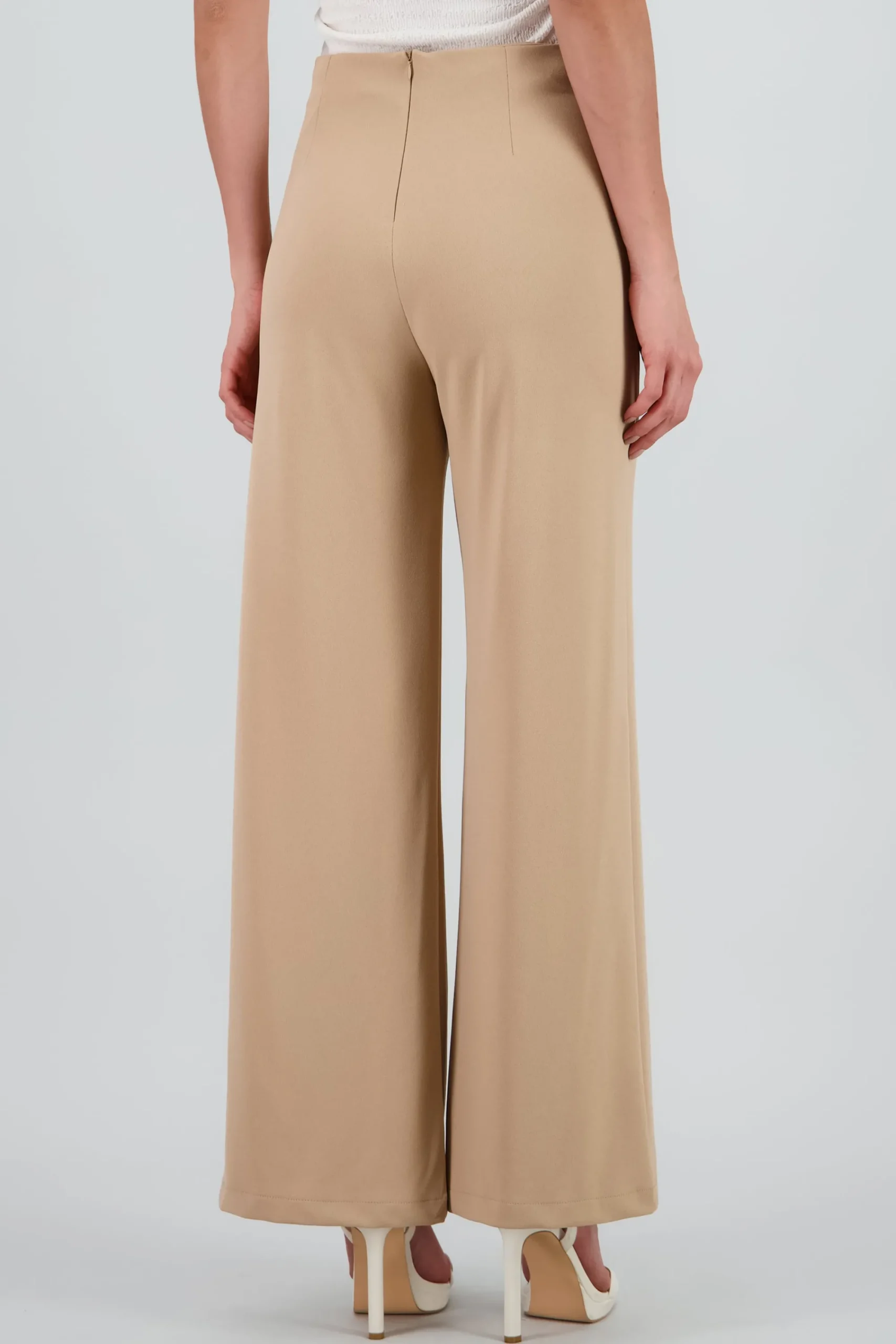 Shasa Plain Wide Leg Pants